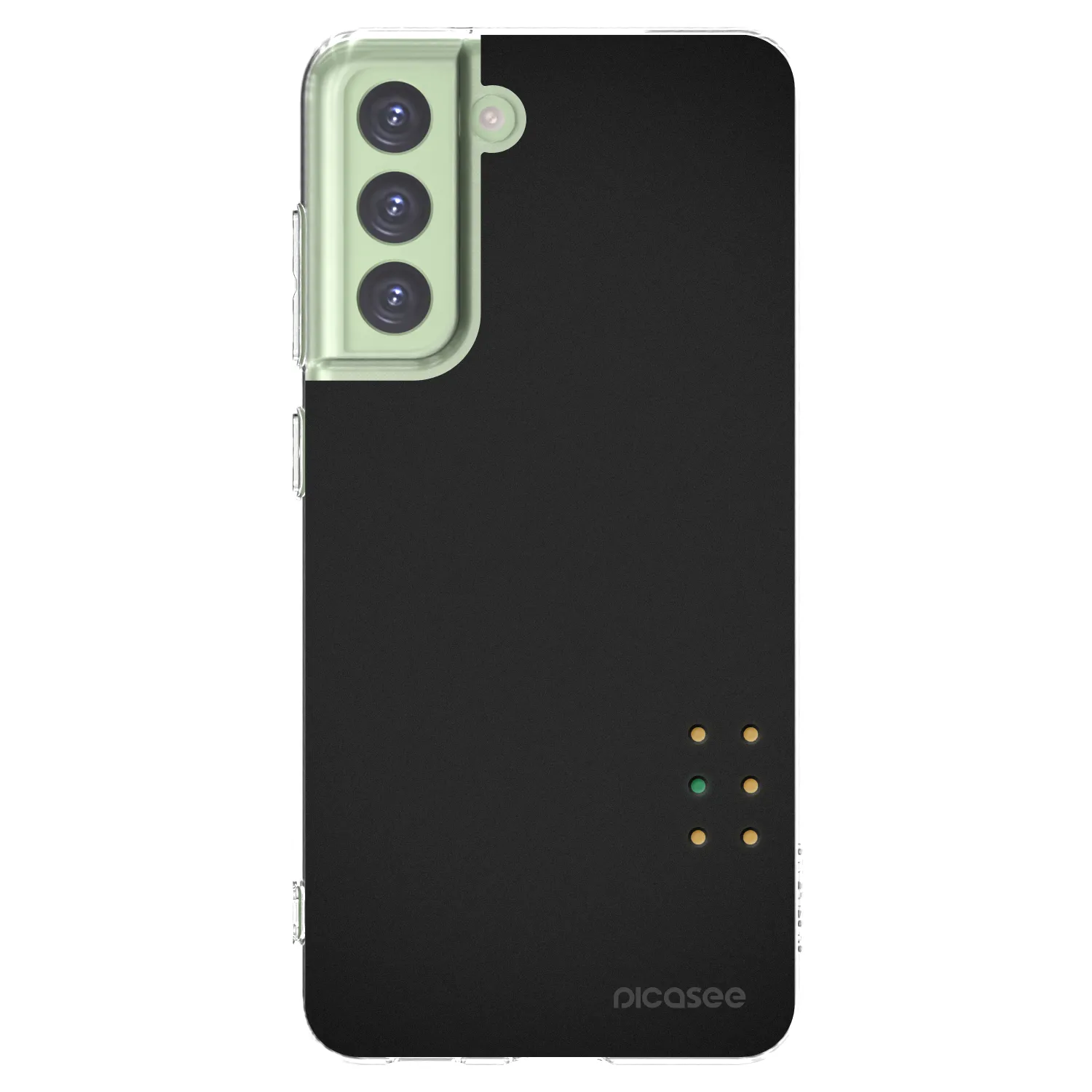 Picasee silikonowe przeźroczyste etui na Samsung Galaxy S21 FE 5G - Pulse