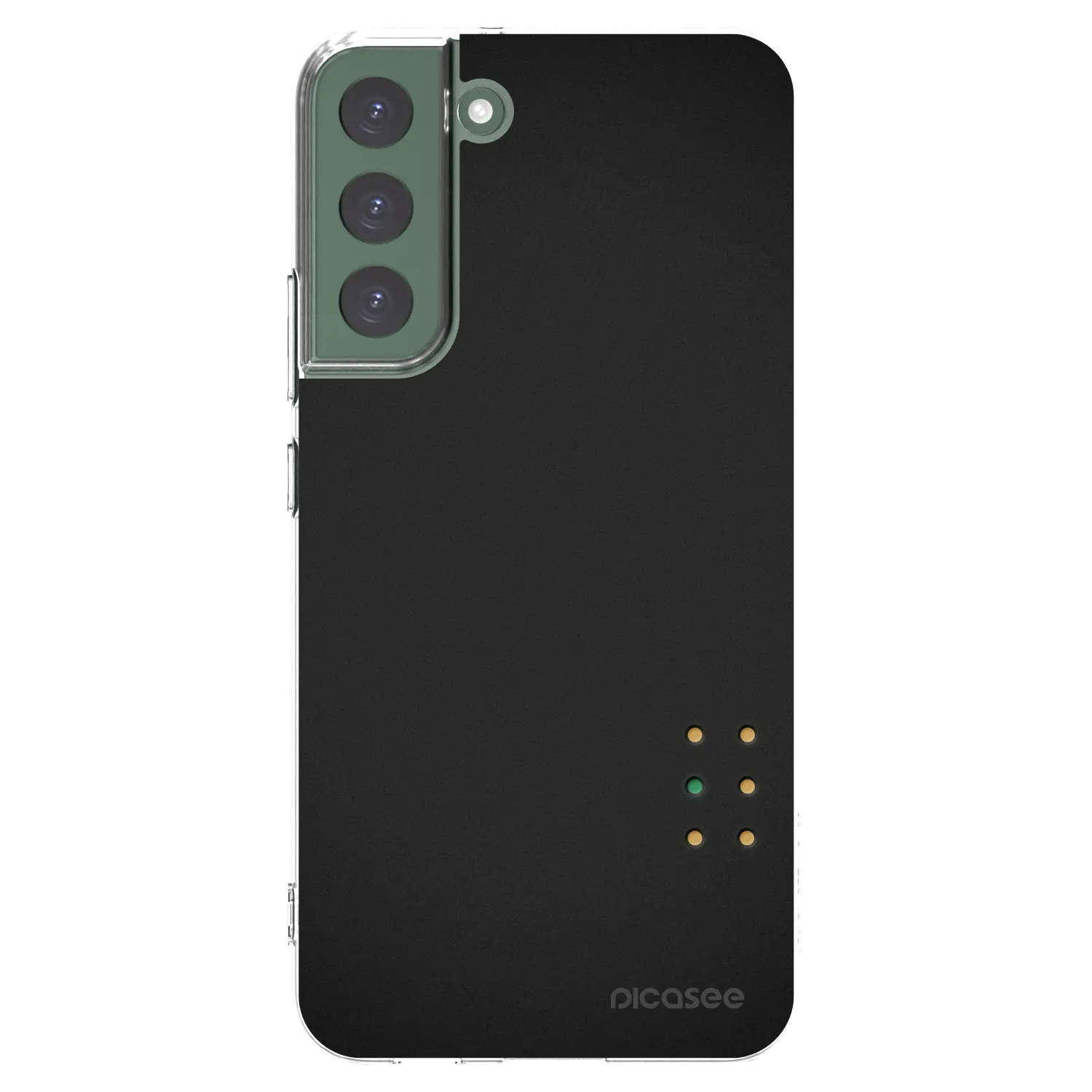 Picasee silikonowe przeźroczyste etui na Samsung Galaxy S22+ 5G - Pulse