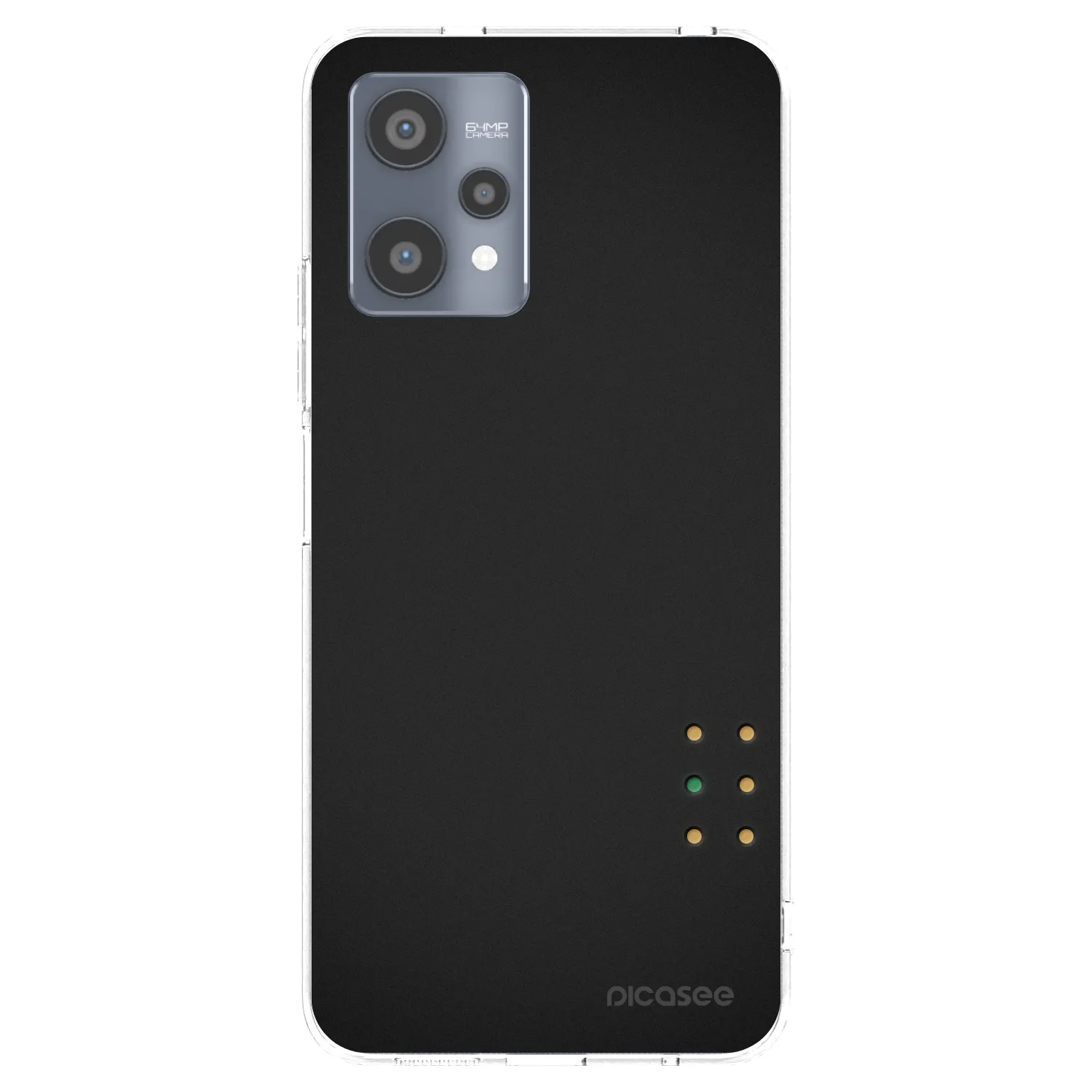 Picasee silikonowe przeźroczyste etui na Realme 9 Pro 5G - Pulse