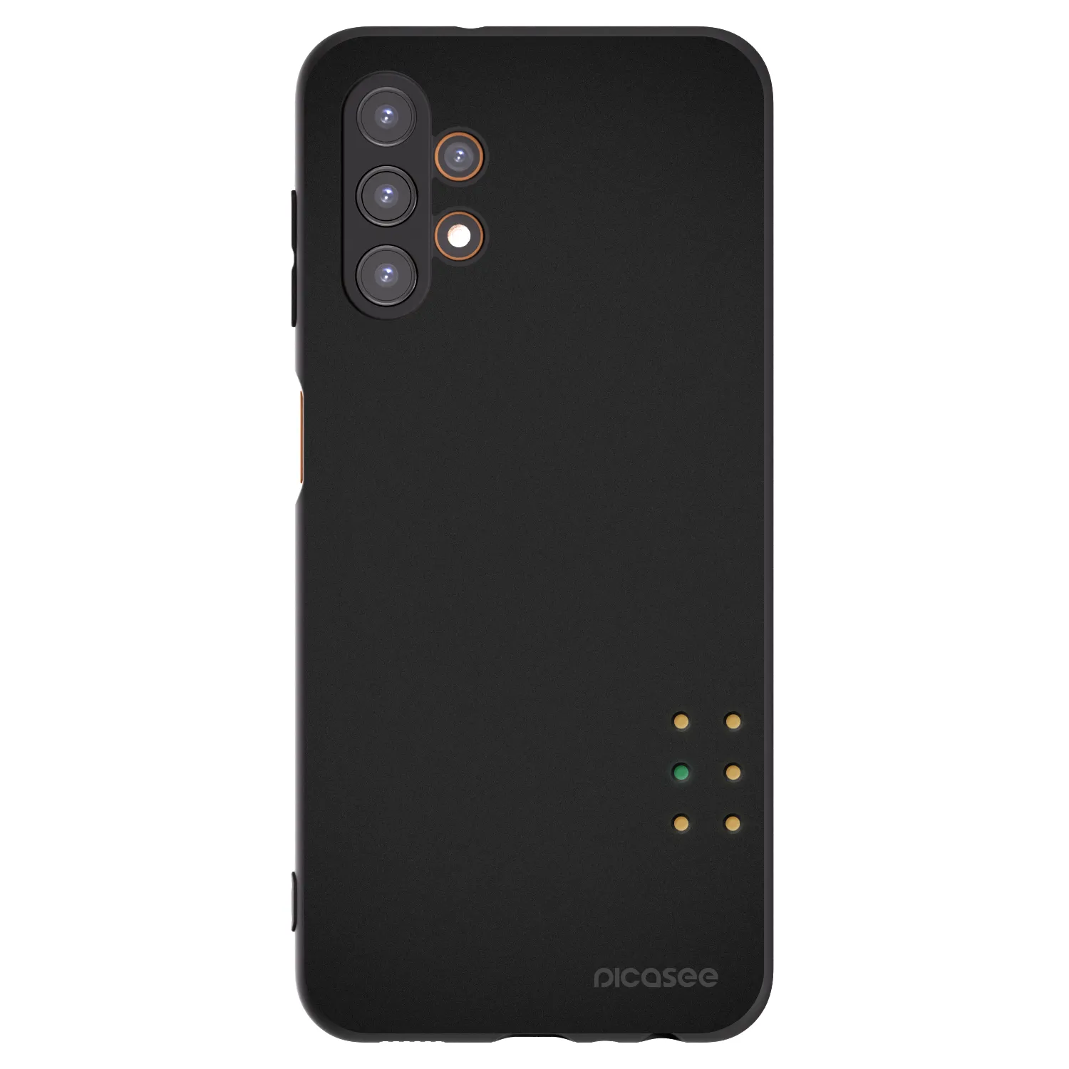 Picasee silikonowe czarne etui na Samsung Galaxy A13 4G A135 - Pulse