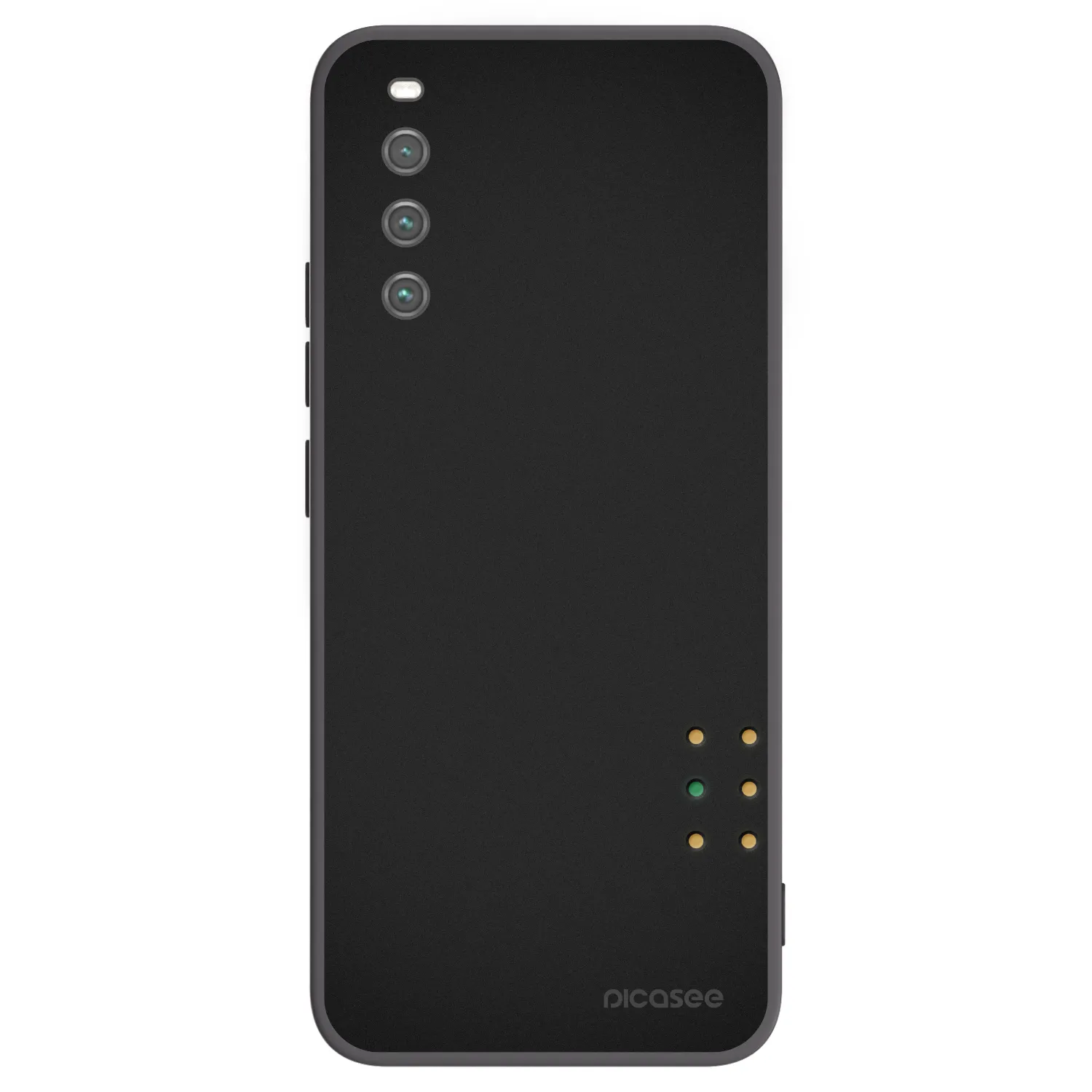 Picasee silikonowe czarne etui na Sony Xperia 10 IV 5G - Pulse