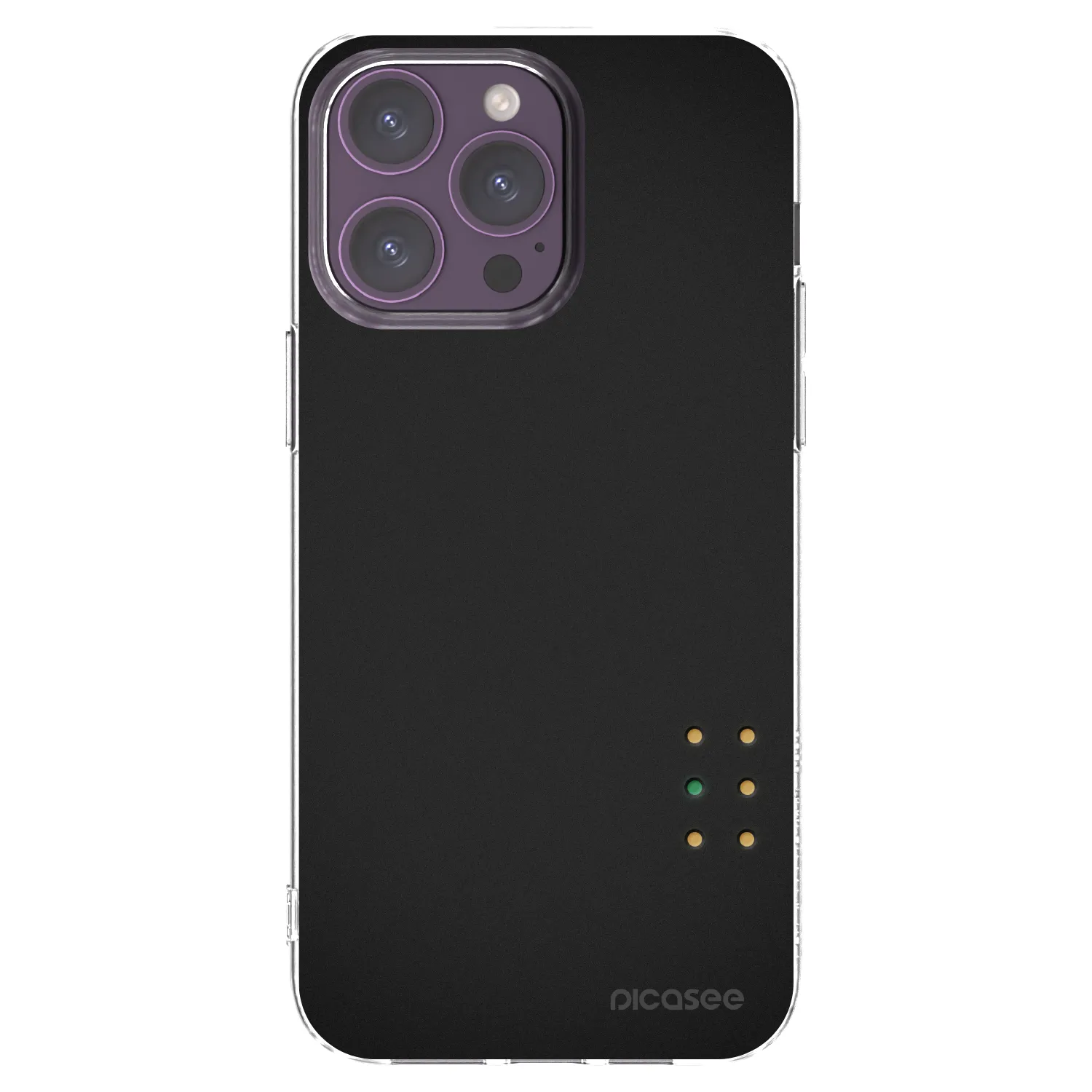 Picasee silikonowe przeźroczyste etui na Apple iPhone 14 Pro Max - Pulse