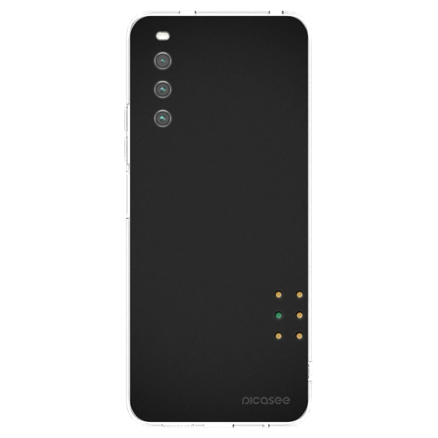 Picasee silikonowe przeźroczyste etui na Sony Xperia 10 IV 5G - Pulse