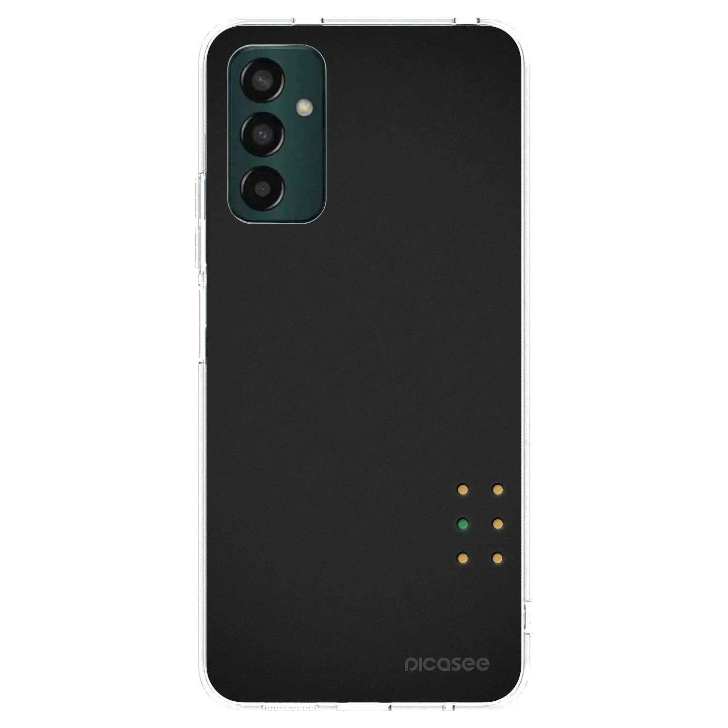 Picasee silikonowe przeźroczyste etui na Samsung Galaxy M13 M135F - Pulse