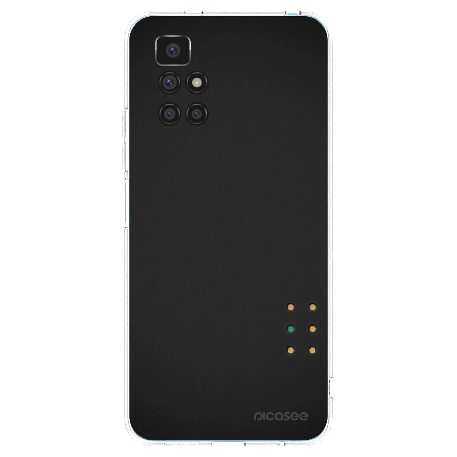 Picasee silikonowe przeźroczyste etui na Xiaomi Redmi 10 (2022) - Pulse