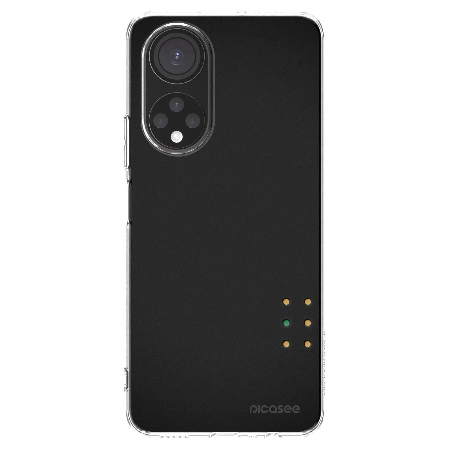 Picasee silikonowe przeźroczyste etui na Honor X7 - Pulse