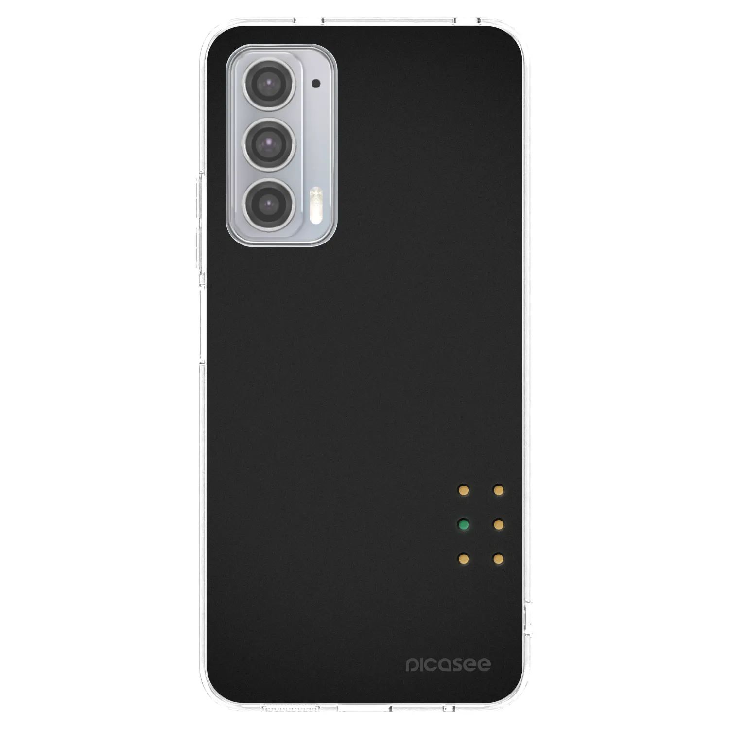 Picasee silikonowe przeźroczyste etui na Motorola Edge 20 - Pulse