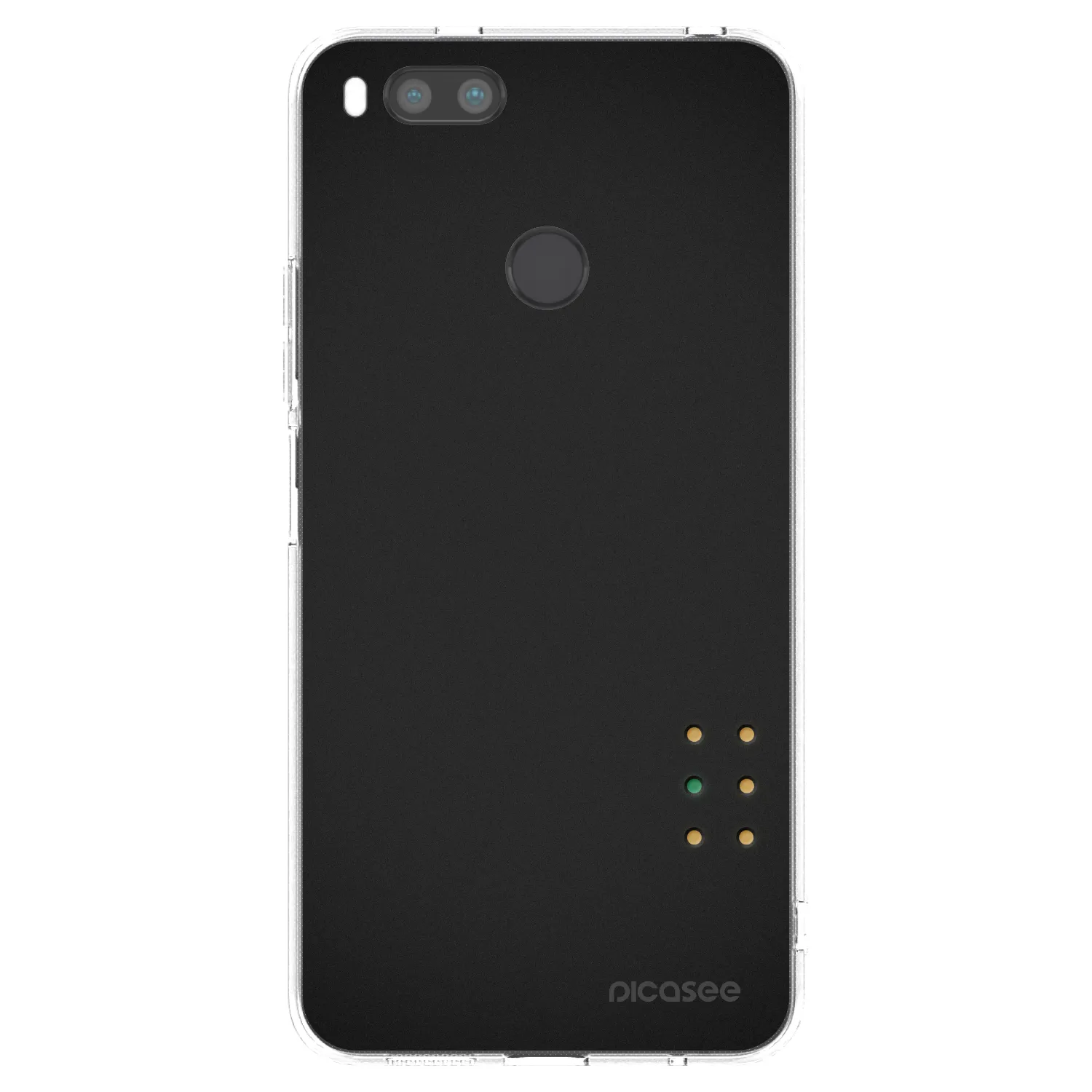 Picasee silikonowe przeźroczyste etui na Xiaomi Redmi A1 - Pulse