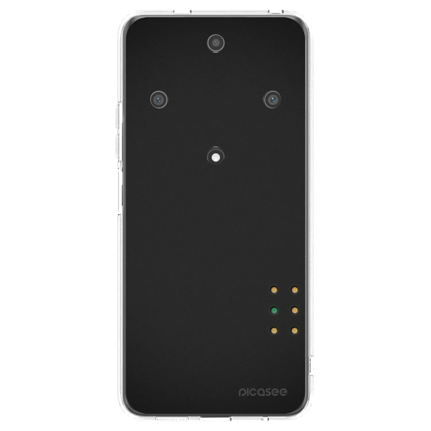 Picasee silikonowe przeźroczyste etui na Honor Magic5 Lite 5G - Pulse