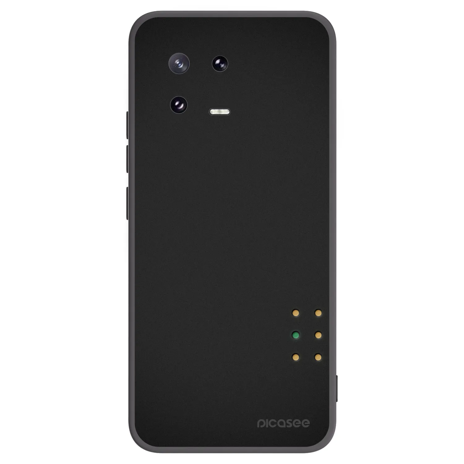 Picasee silikonowe czarne etui na Xiaomi 13 Pro - Pulse