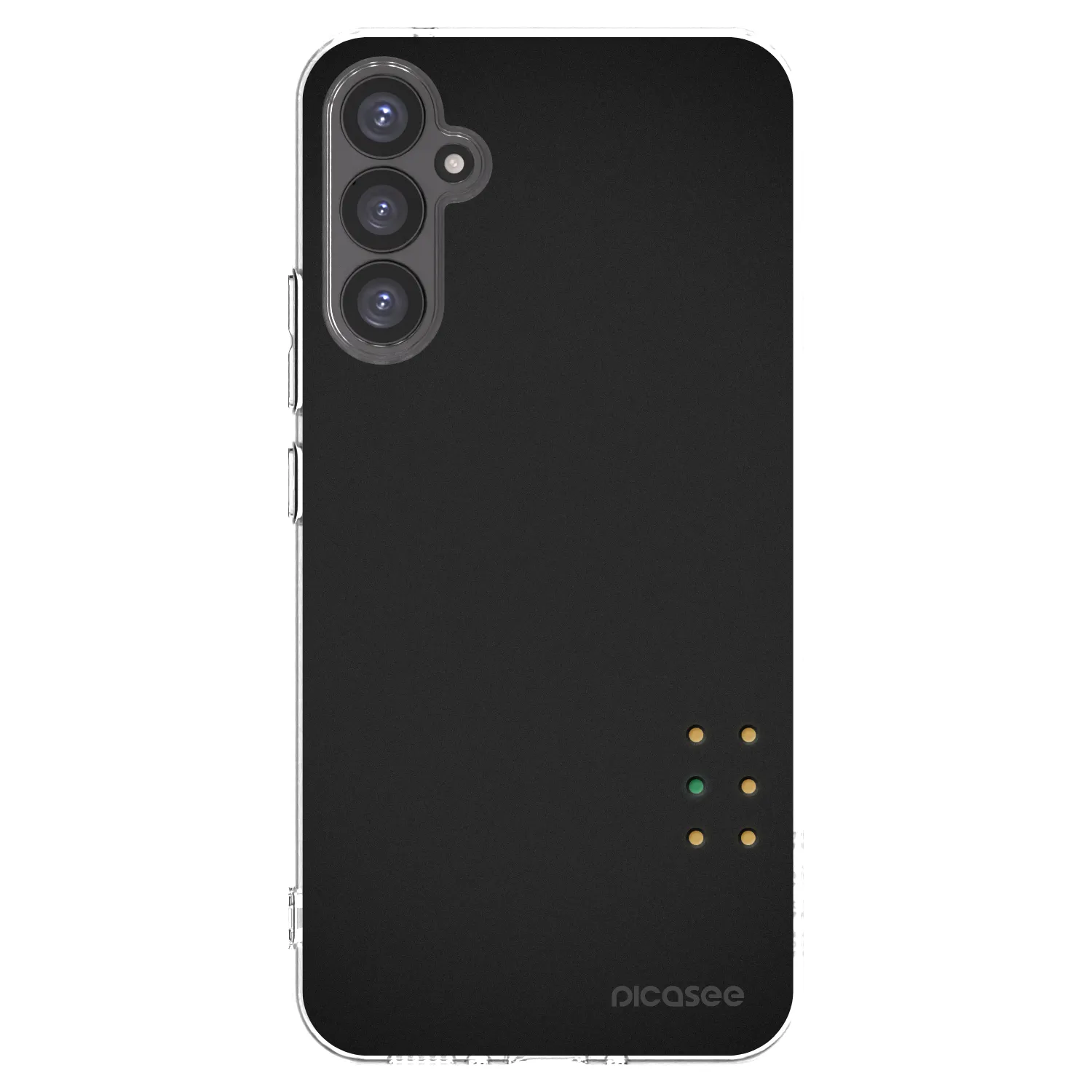 Picasee silikonowe przeźroczyste etui na Samsung Galaxy A34 5G A346B - Pulse