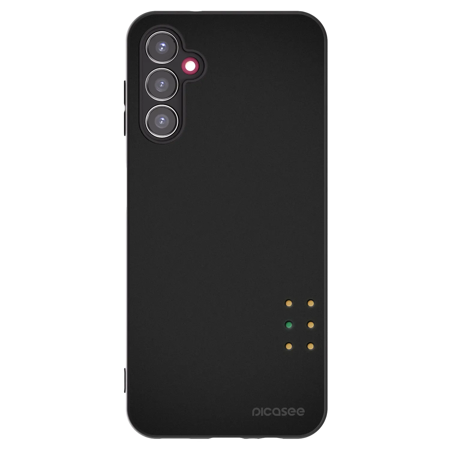 Picasee silikonowe czarne etui na Samsung Galaxy A14 5G A146P - Pulse