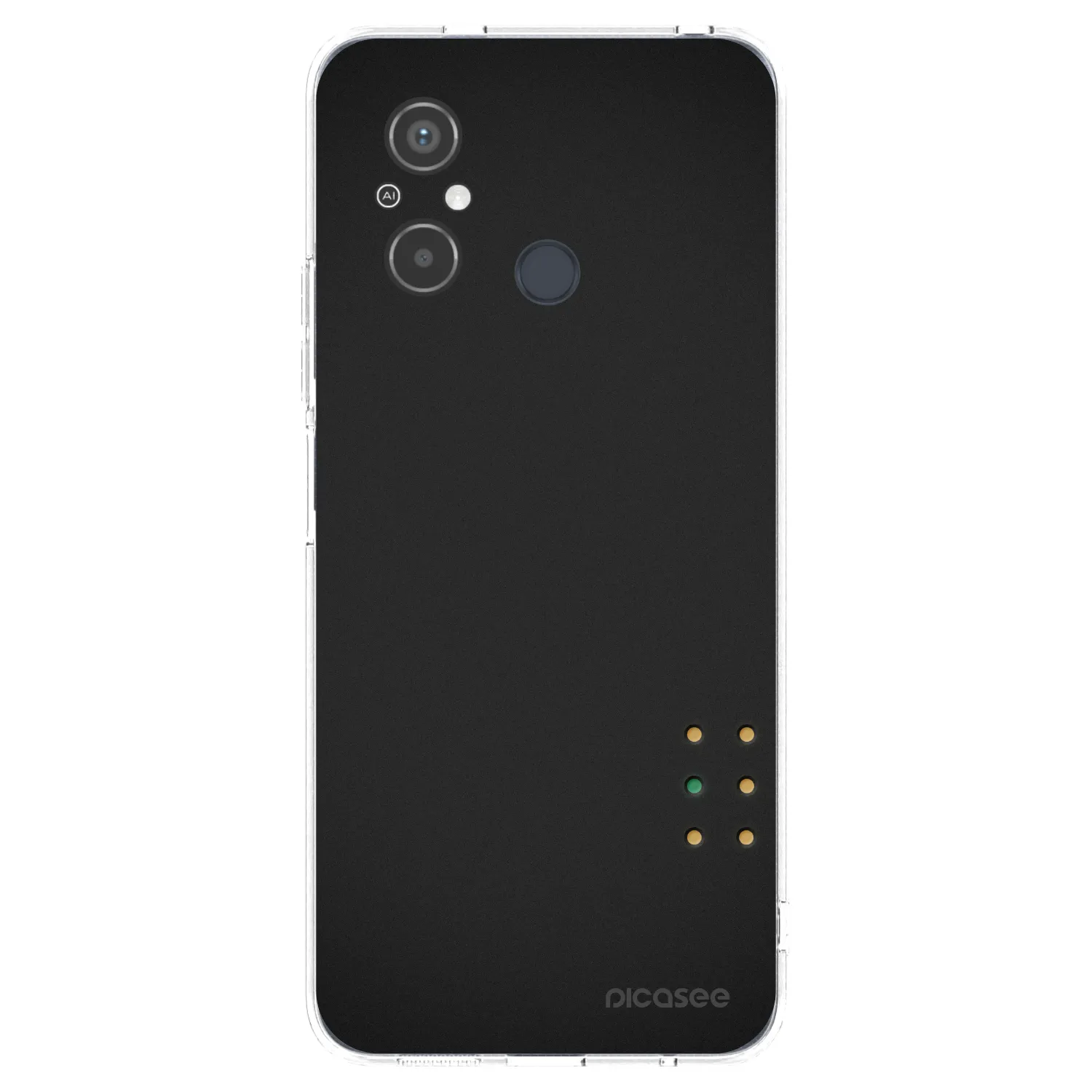 Picasee silikonowe przeźroczyste etui na Xiaomi Redmi 12C - Pulse