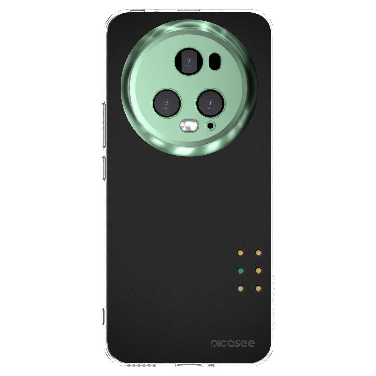 Picasee silikonowe przeźroczyste etui na Honor Magic5 Pro - Pulse