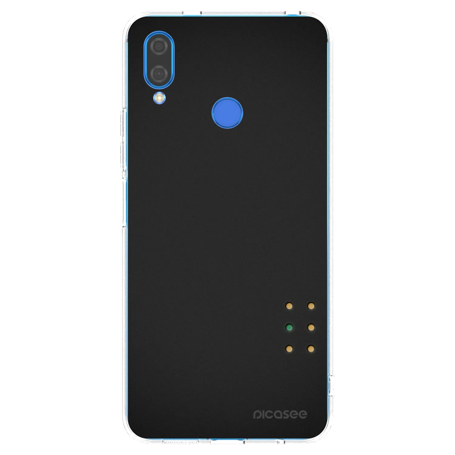Picasee silikonowe przeźroczyste etui na Huawei Nova 3 - Pulse