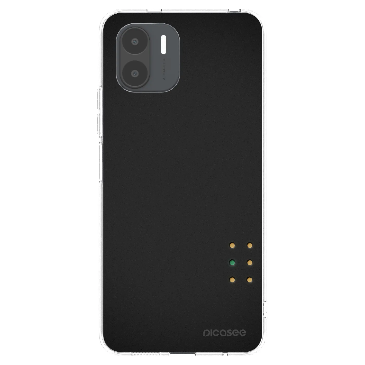 Picasee silikonowe przeźroczyste etui na Xiaomi Redmi A2 - Pulse