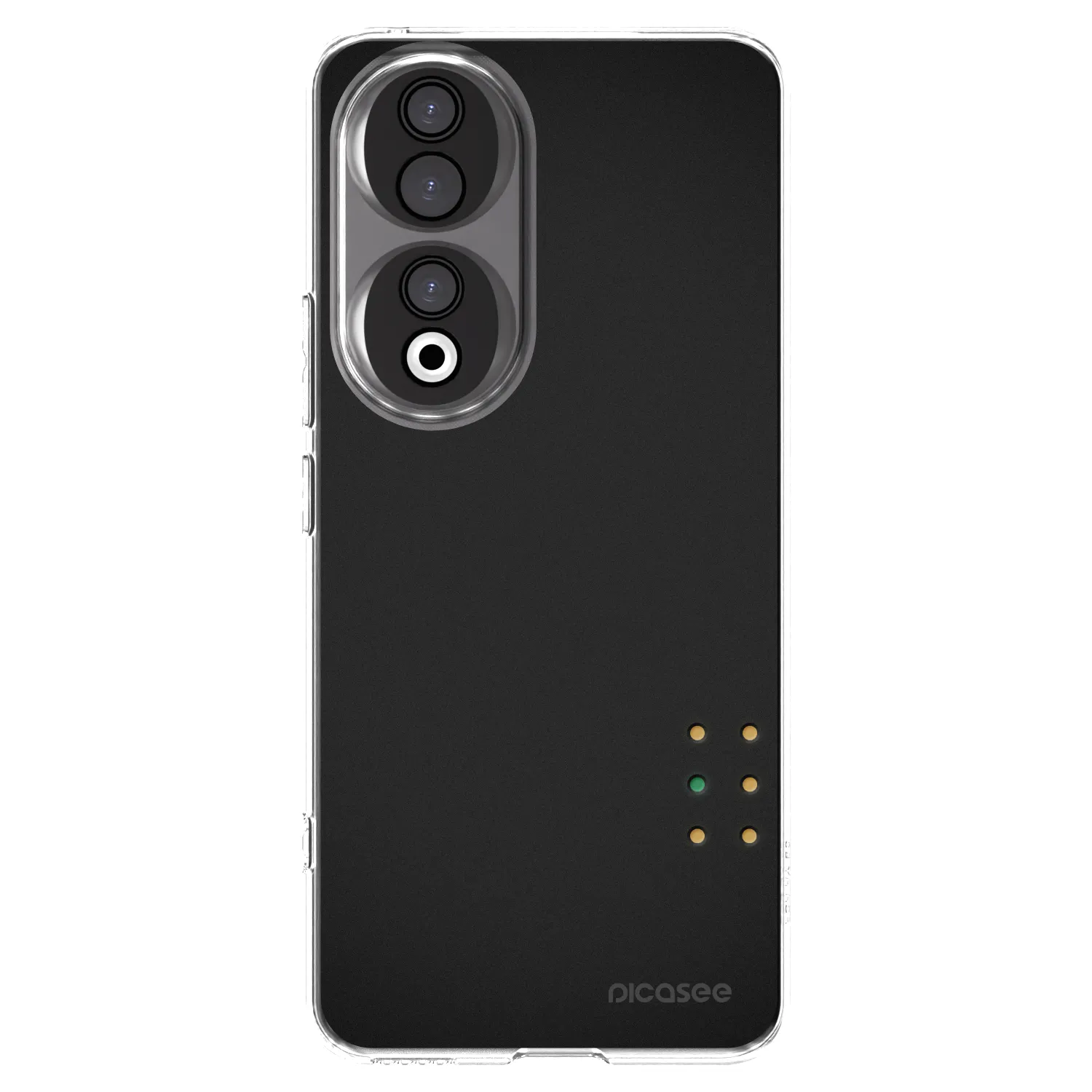 Picasee silikonowe przeźroczyste etui na Honor 90 5G - Pulse