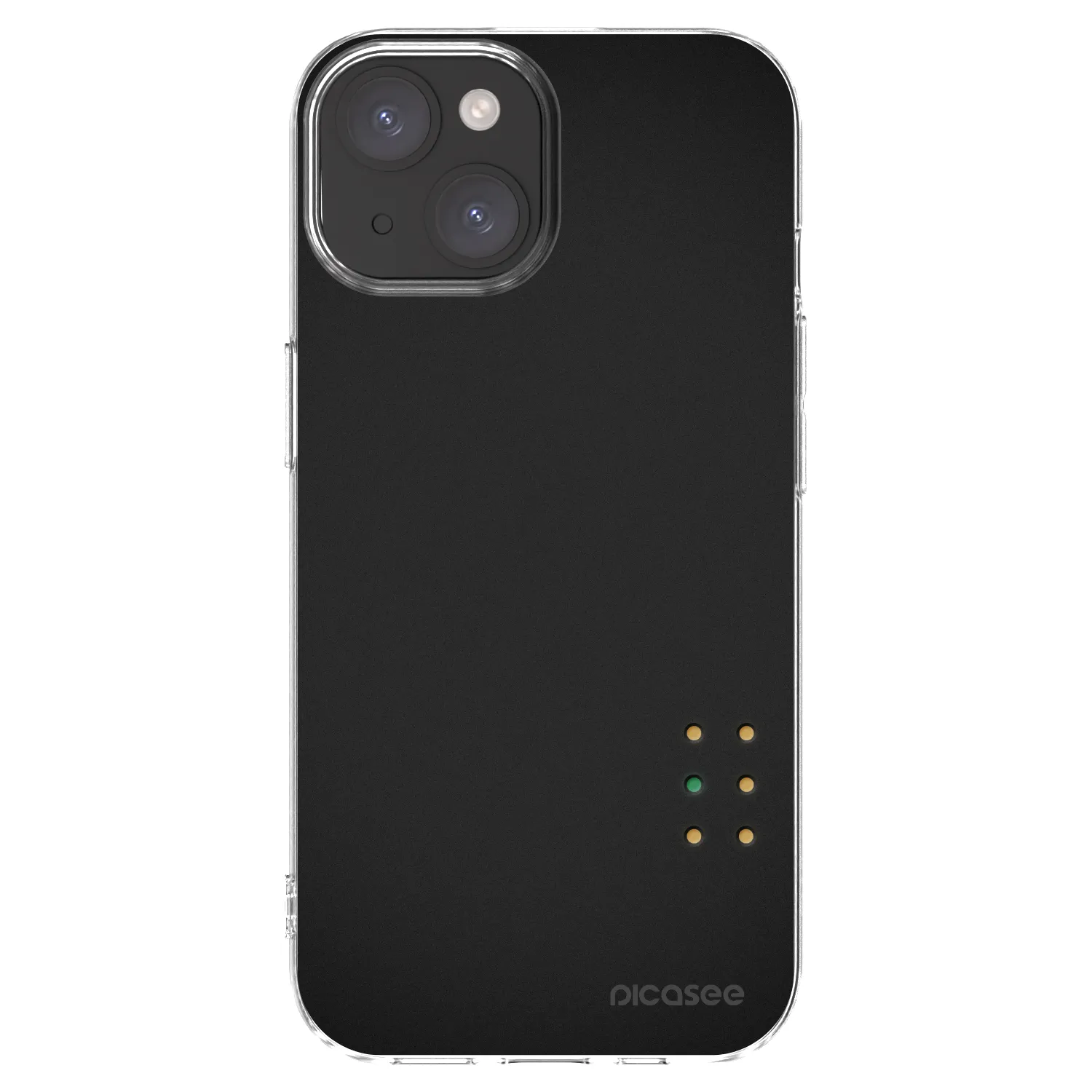 Picasee silikonowe przeźroczyste etui na Apple iPhone 15 - Pulse