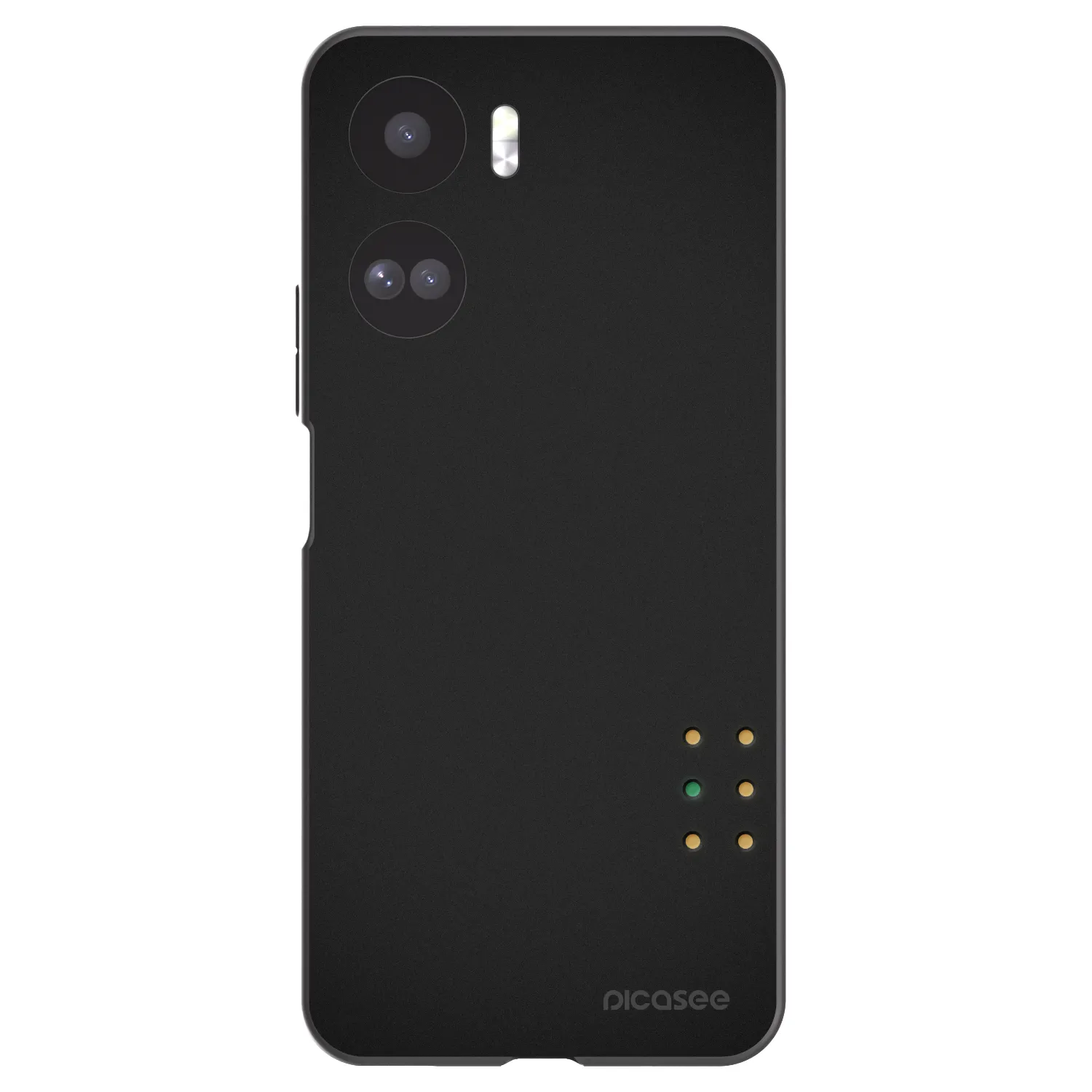 Picasee silikonowe czarne etui na Honor 90 Lite 5G - Pulse