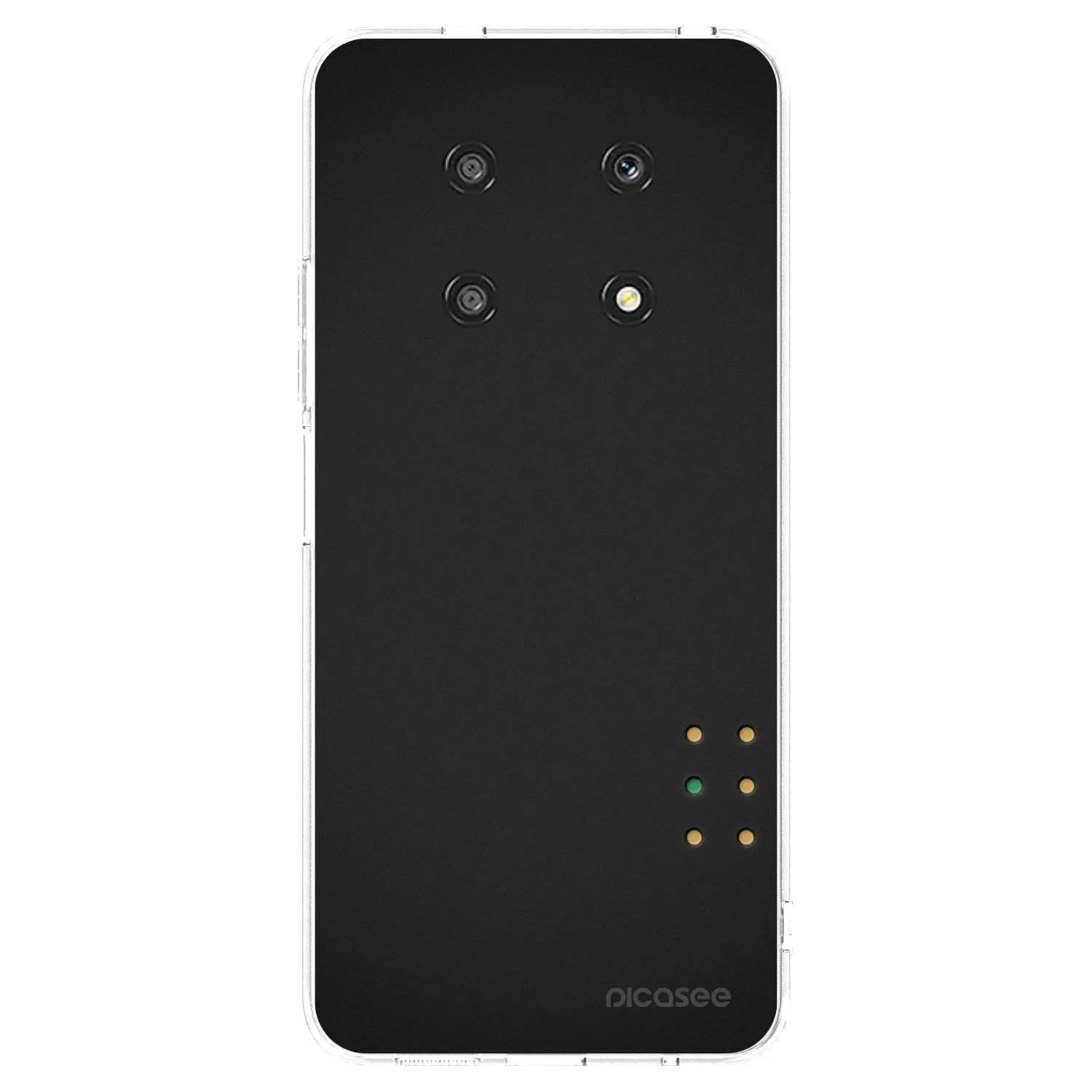 Picasee silikonowe przeźroczyste etui na Honor Magic4 Lite 5G - Pulse