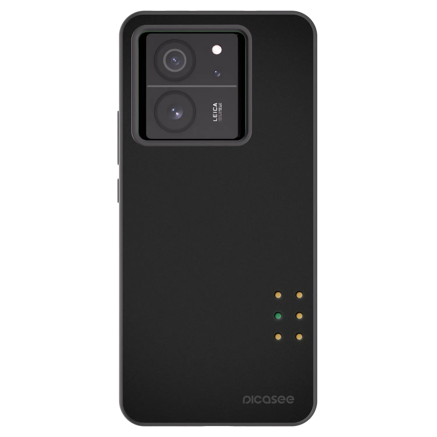 Picasee silikonowe czarne etui na Xiaomi 13T Pro - Pulse