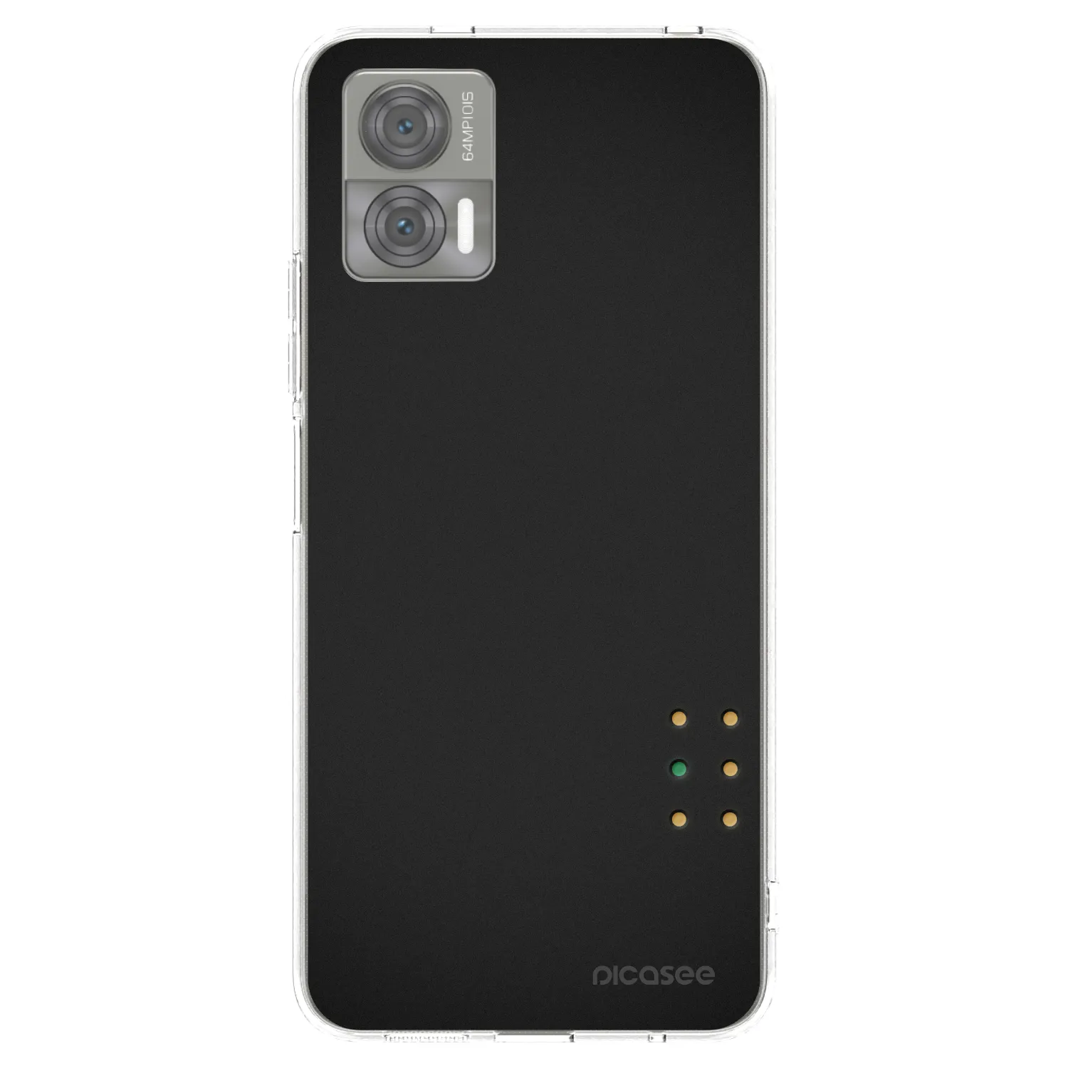 Picasee silikonowe przeźroczyste etui na Motorola Edge 30 Neo - Pulse