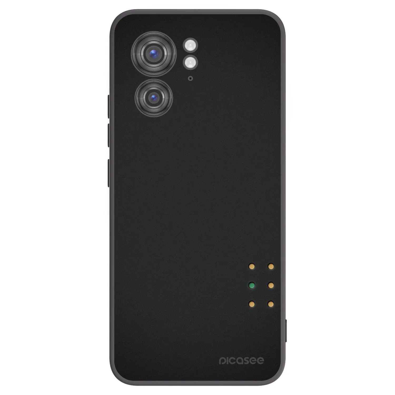 Picasee silikonowe czarne etui na Motorola Edge 40 - Pulse