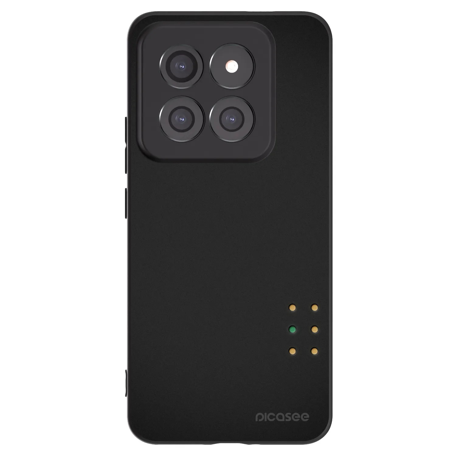 Picasee silikonowe czarne etui na Xiaomi 14 Pro - Pulse