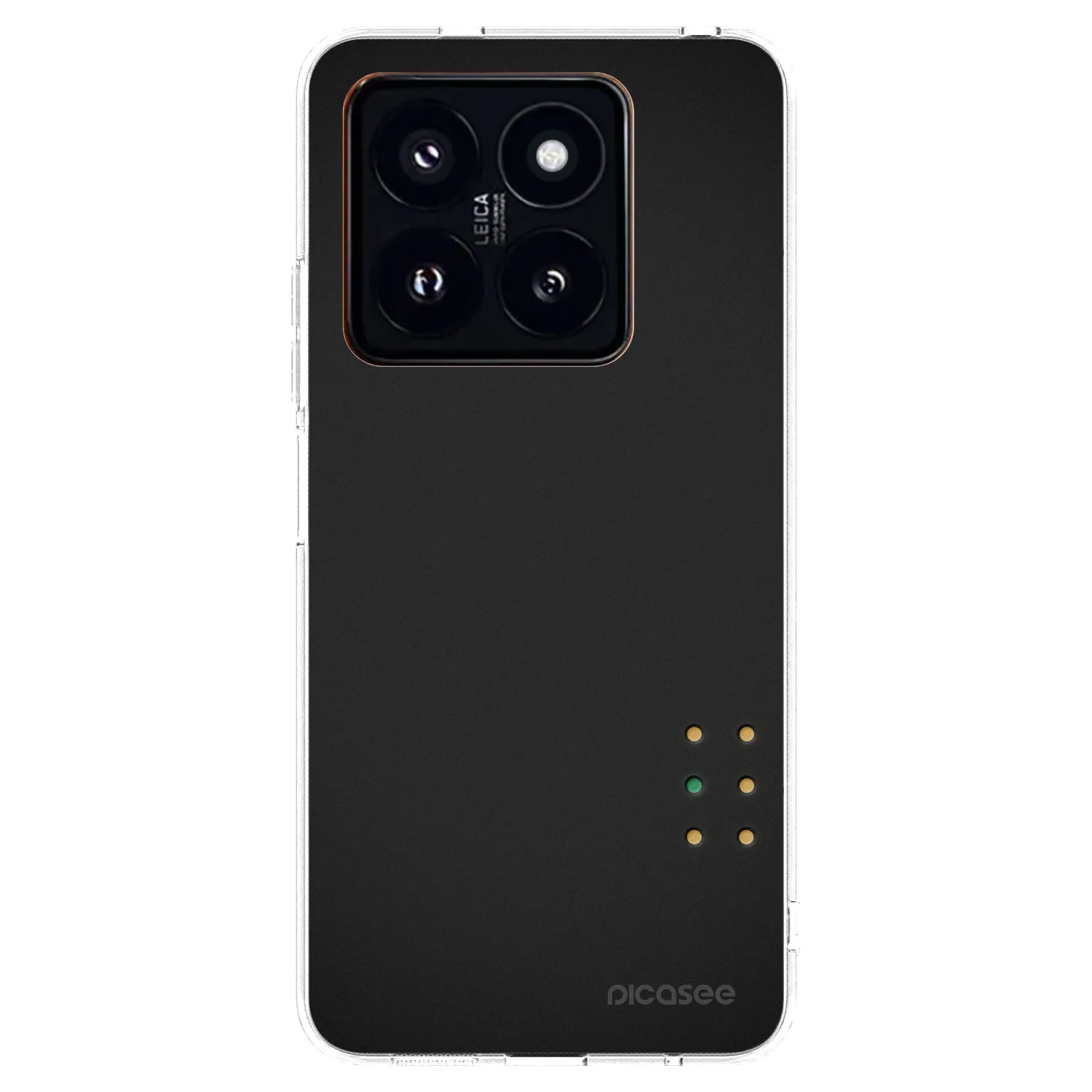 Picasee silikonowe przeźroczyste etui na Xiaomi 14 Pro - Pulse