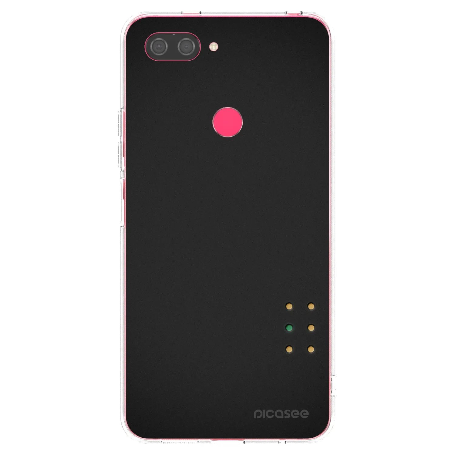 Picasee silikonowe przeźroczyste etui na Xiaomi Mi 8 Lite - Pulse