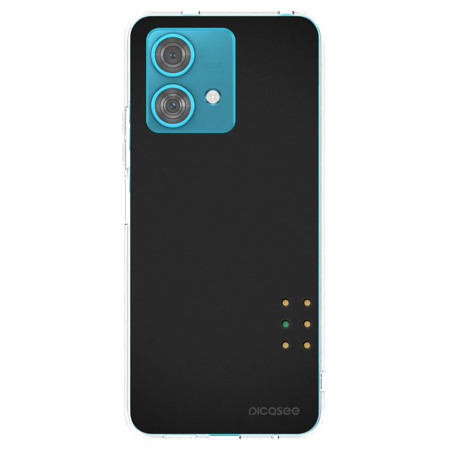 Picasee silikonowe przeźroczyste etui na Motorola Edge 40 Neo - Pulse