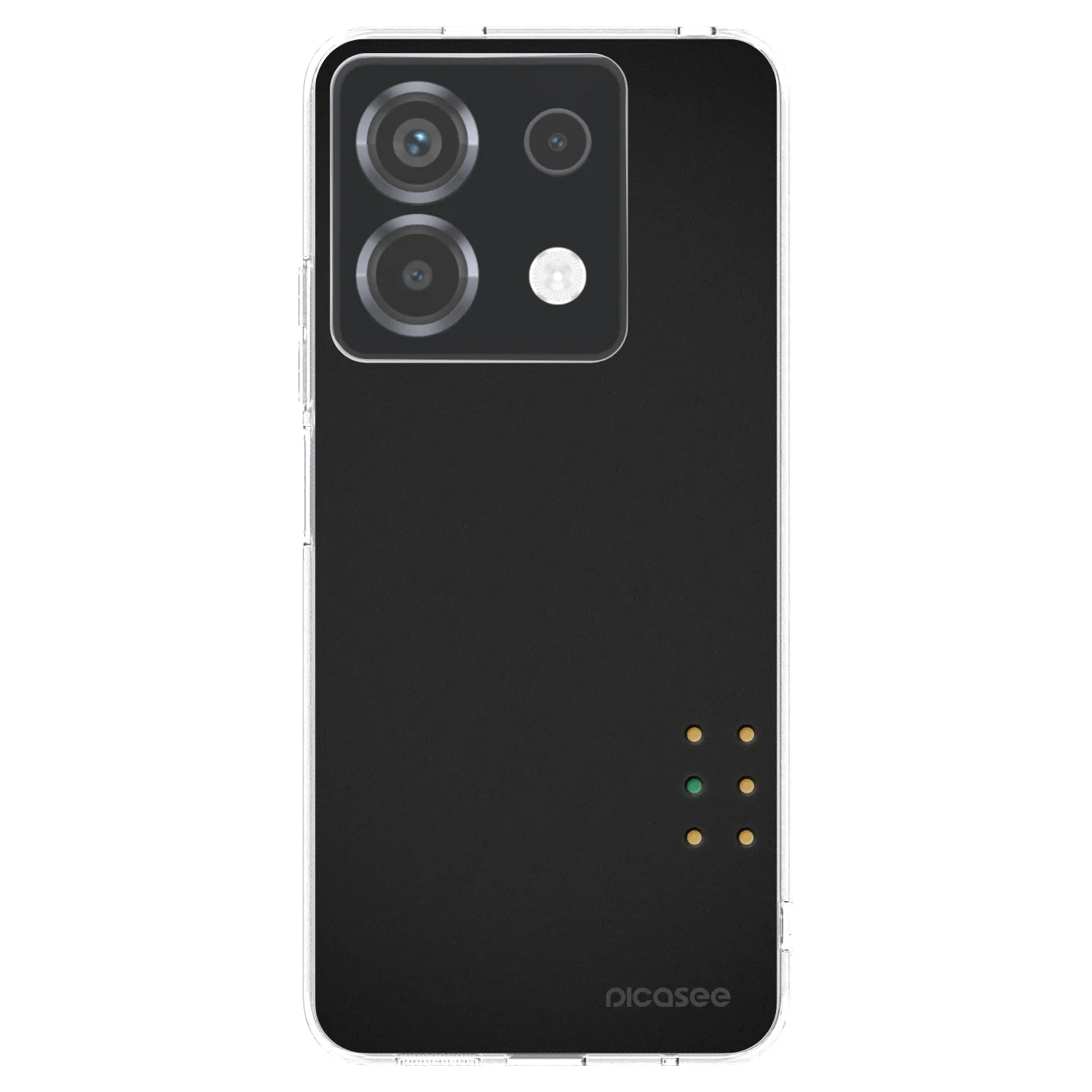 Picasee silikonowe przeźroczyste etui na Xiaomi Poco X6 - Pulse