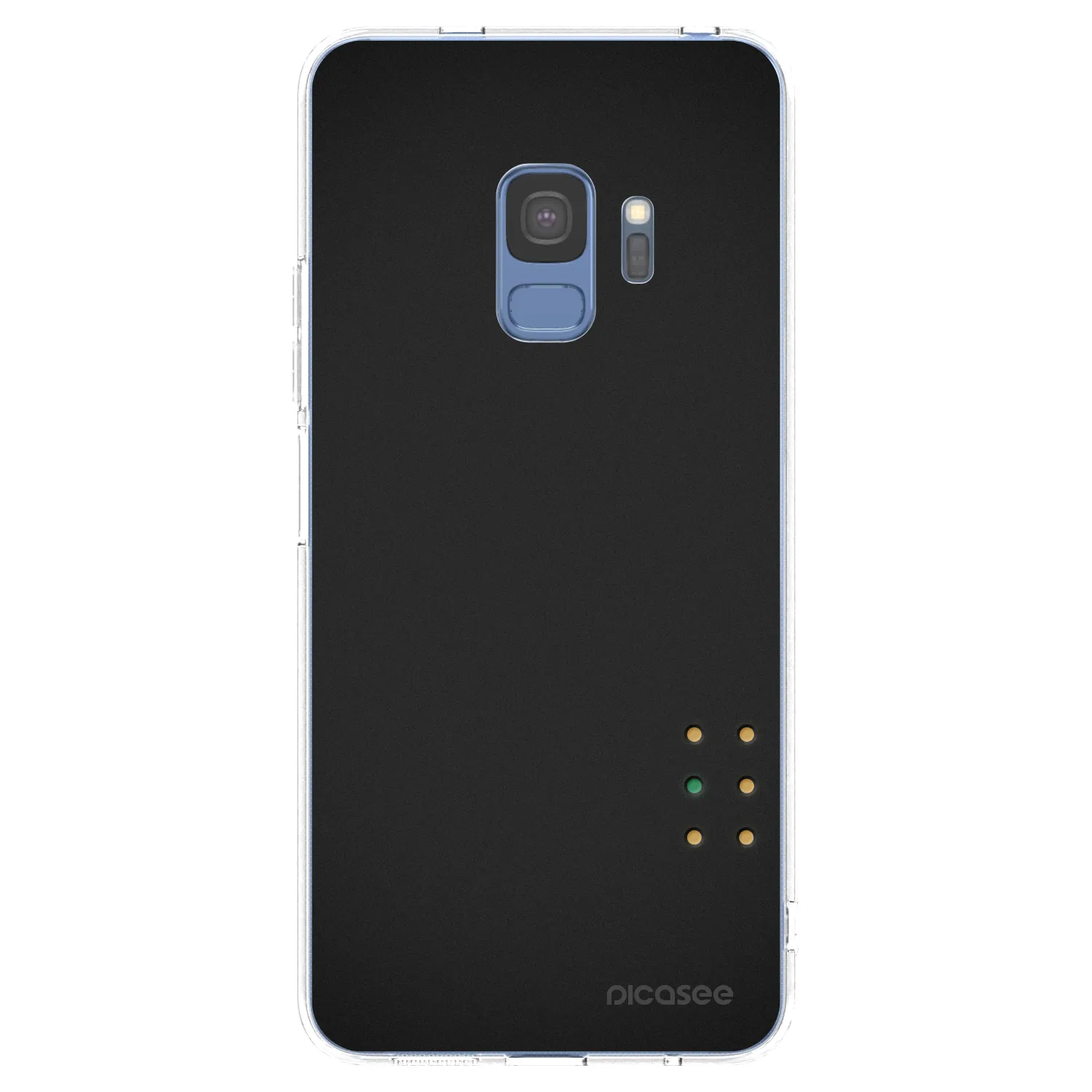 Picasee silikonowe przeźroczyste etui na Samsung Galaxy S9 G960F - Pulse