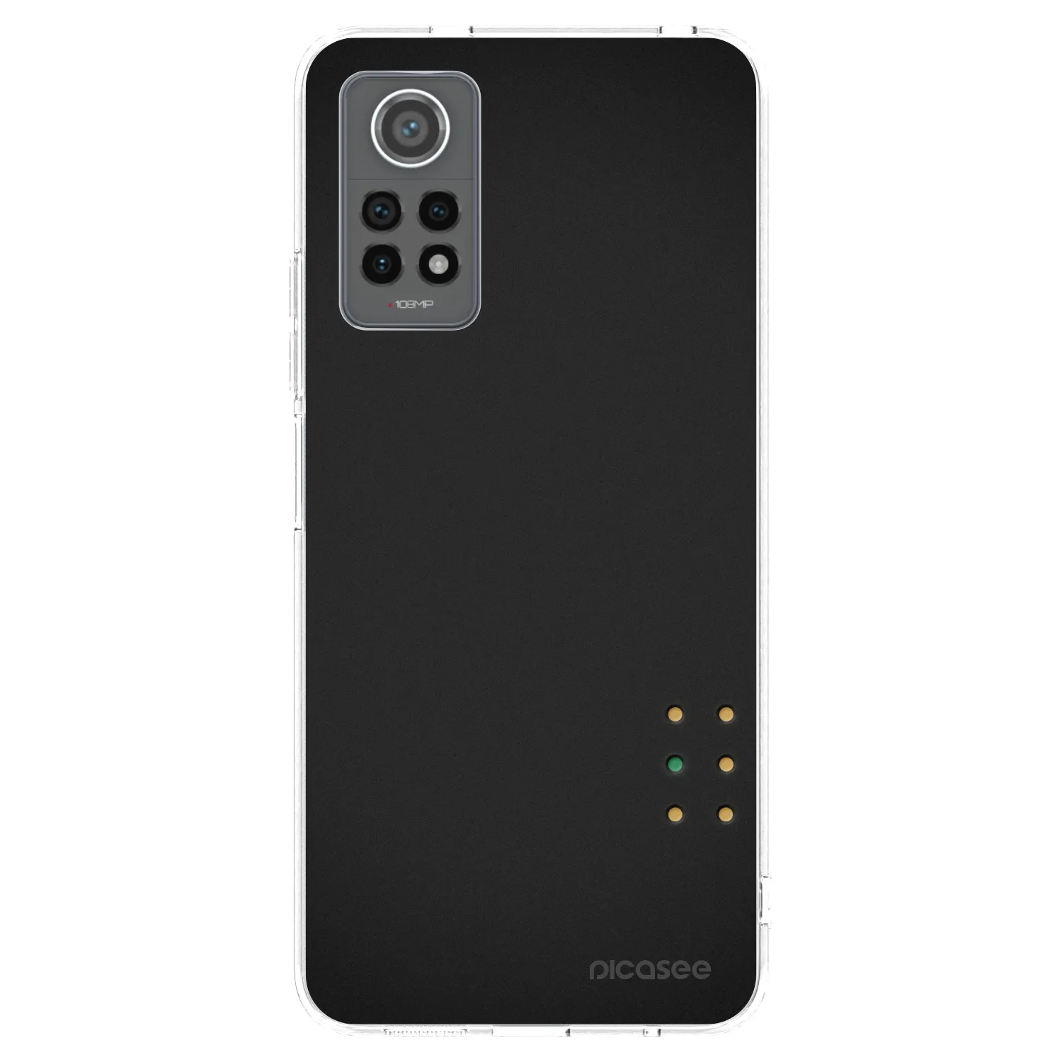 Picasee silikonowe przeźroczyste etui na Xiaomi Redmi Note 12 Pro 4G - Pulse
