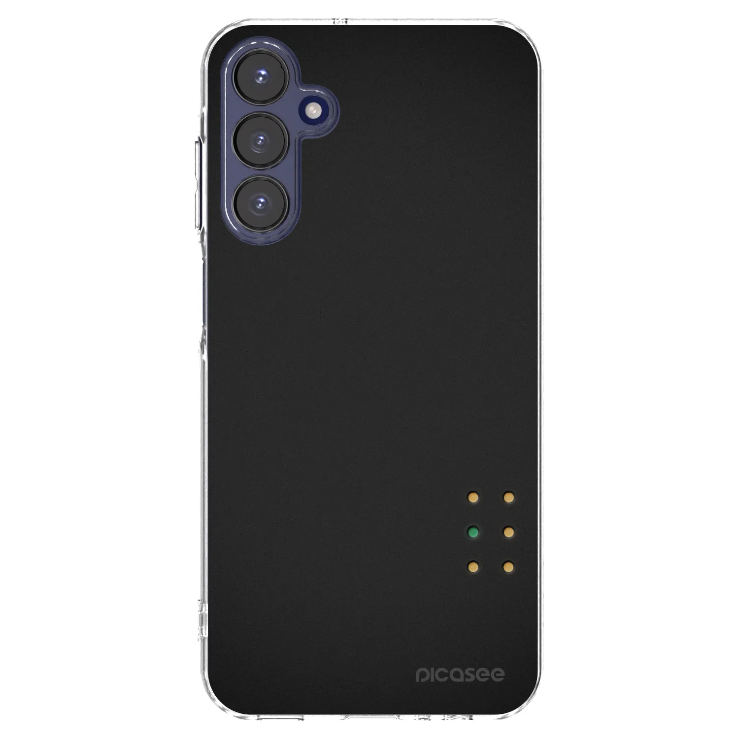 Picasee silikonowe przeźroczyste etui na Samsung Galaxy A15 A155F 4G - Pulse