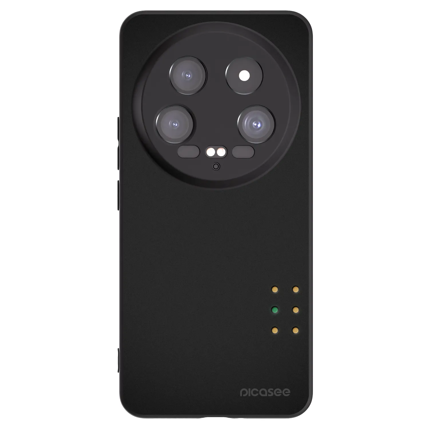 Picasee silikonowe czarne etui na Xiaomi 14 Ultra - Pulse
