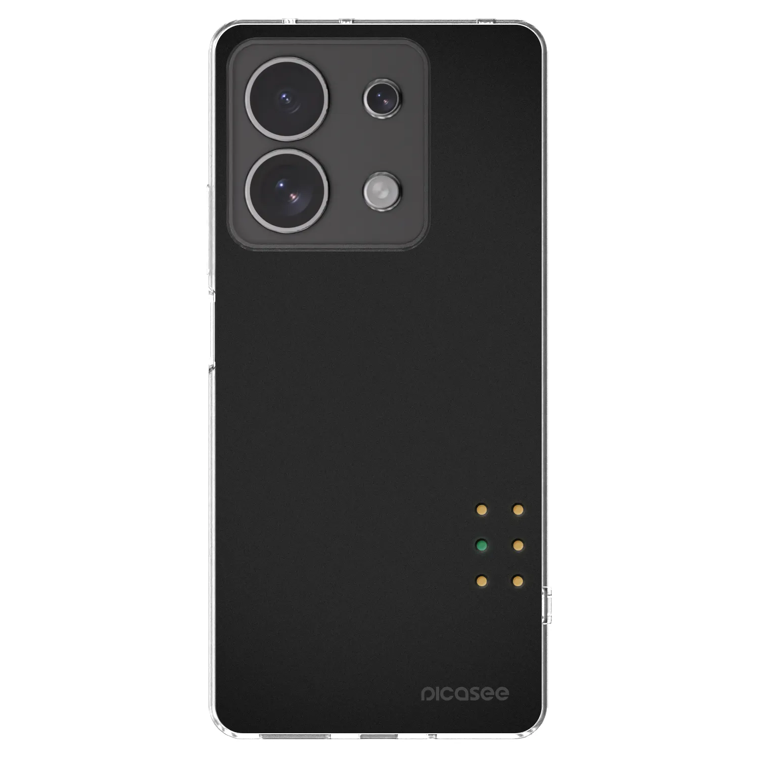 Picasee silikonowe przeźroczyste etui na Xiaomi Redmi Note 13 4G - Pulse