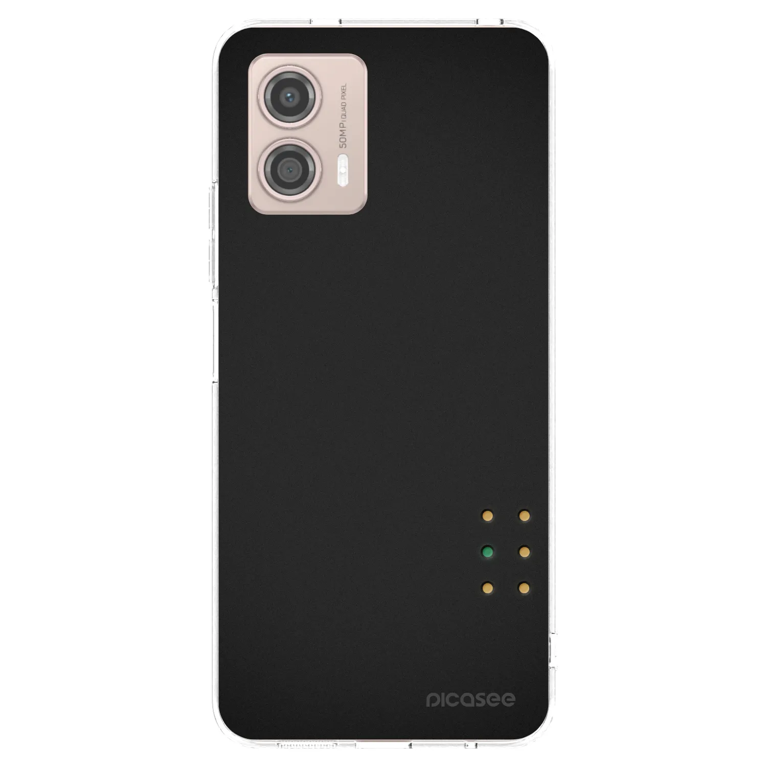 Picasee silikonowe przeźroczyste etui na Motorola Moto G53 5G - Pulse