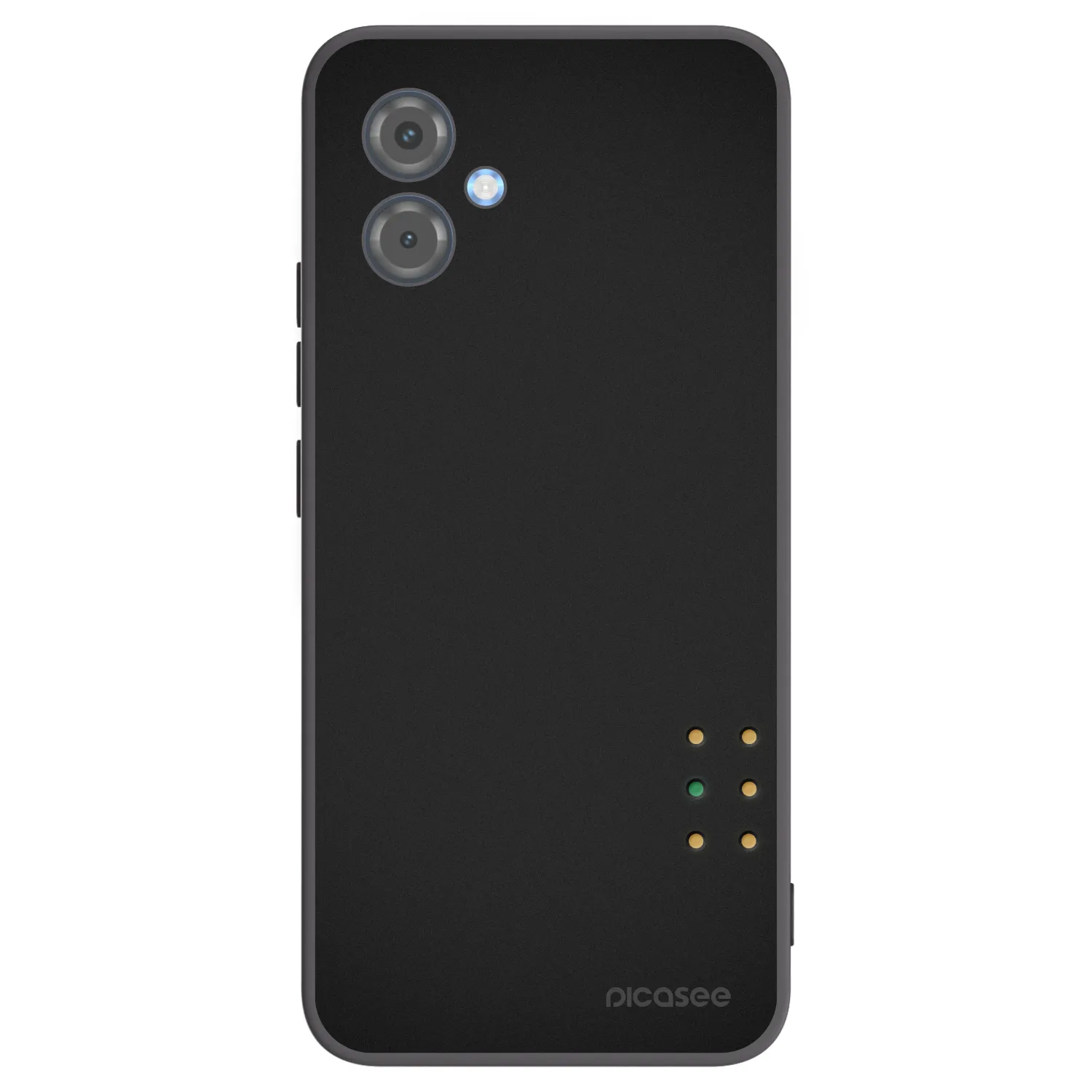 Picasee silikonowe czarne etui na Motorola Moto G14 - Pulse