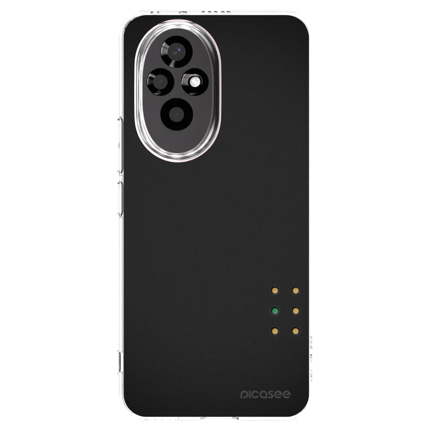 Picasee silikonowe przeźroczyste etui na Honor 200 Pro 5G - Pulse