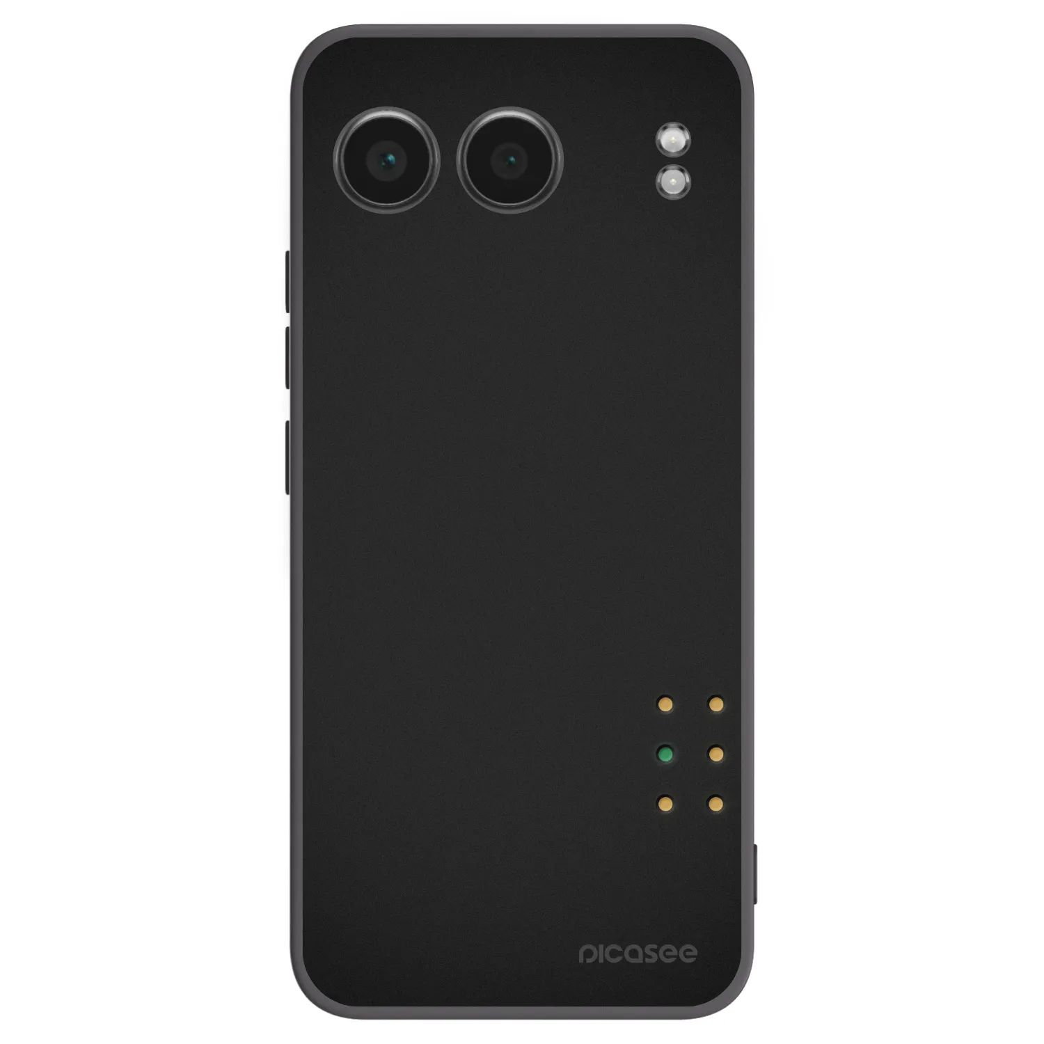 Picasee silikonowe czarne etui na OnePlus Nord 4 - Pulse