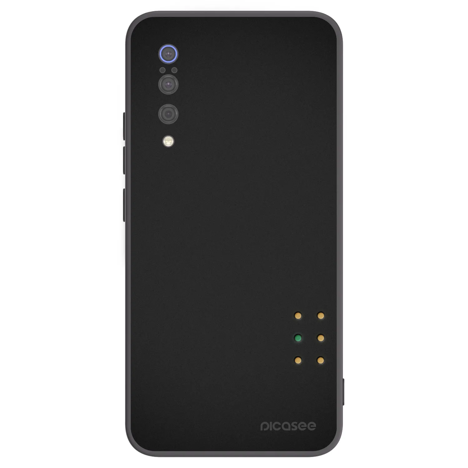 Picasee silikonowe czarne etui na Xiaomi Mi 9 - Pulse
