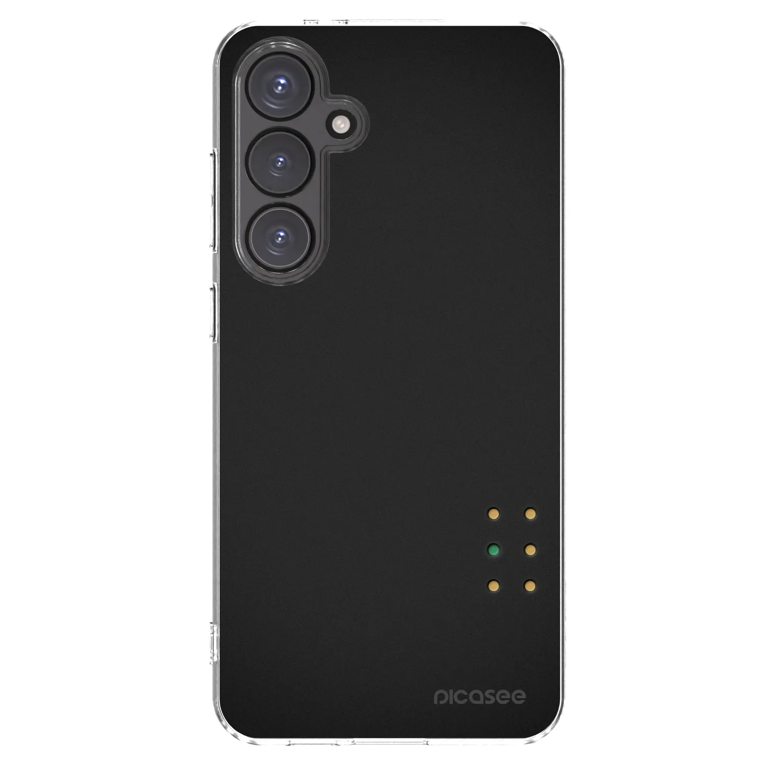 Picasee silikonowe przeźroczyste etui na Samsung Galaxy S24 FE S721B - Pulse