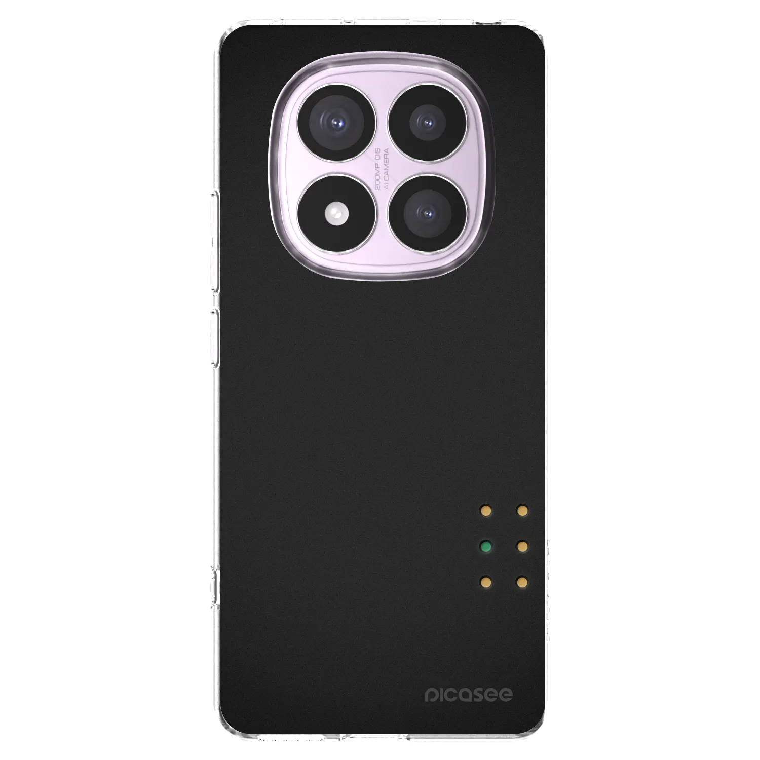 Picasee silikonowe przeźroczyste etui na Xiaomi Redmi Note 14 Pro 5G - Pulse