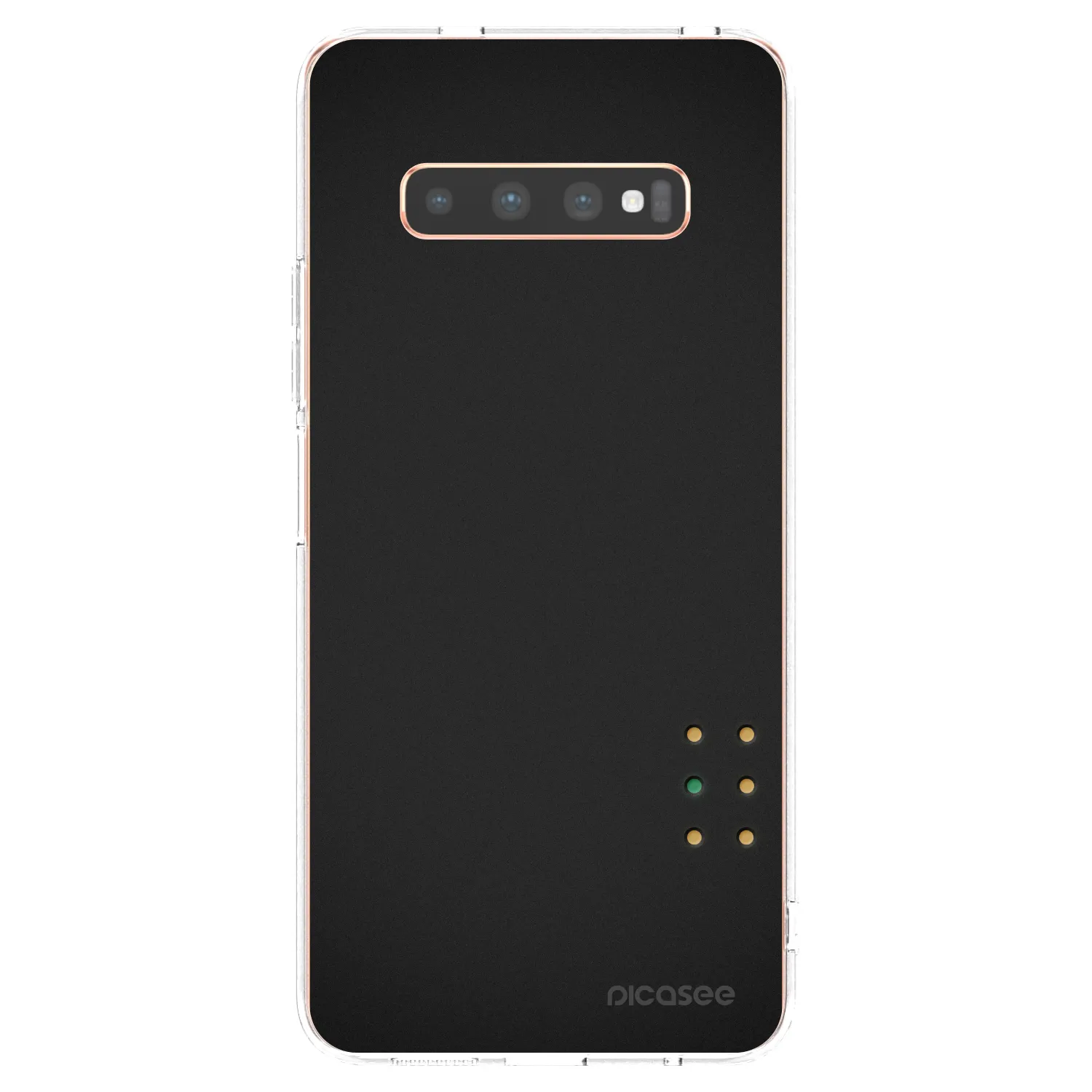 Picasee silikonowe przeźroczyste etui na Samsung Galaxy S10 Plus G975 - Pulse