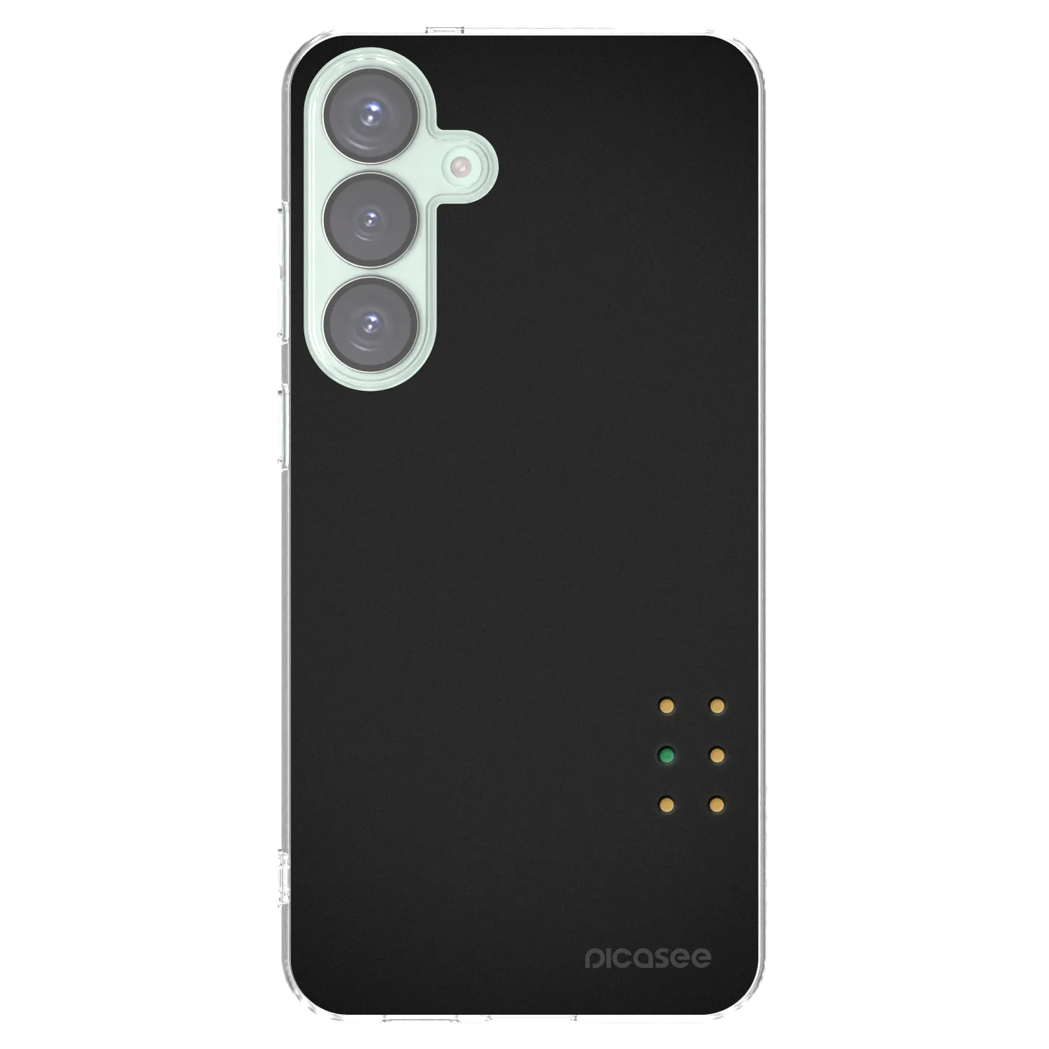 Picasee silikonowe przeźroczyste etui na Samsung Galaxy S25+ 5G - Pulse