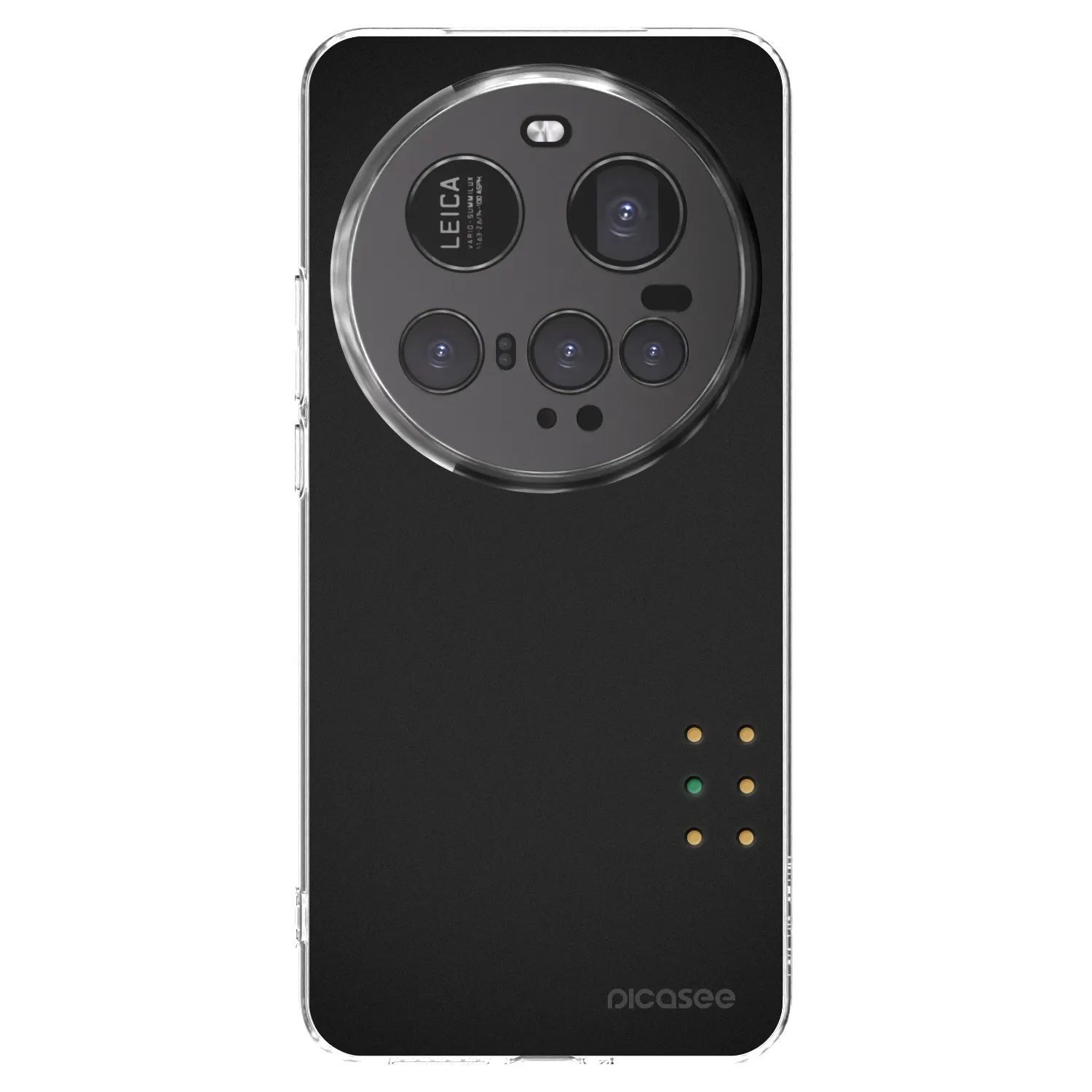 Picasee silikonowe przeźroczyste etui na Xiaomi 15 Ultra - Pulse