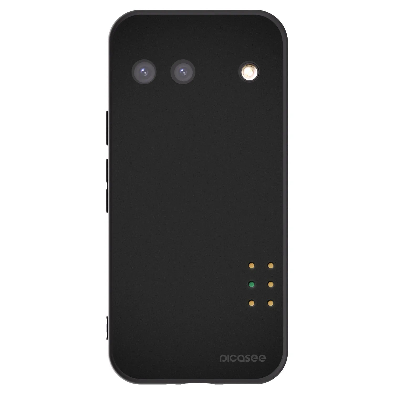 Picasee silikonowe czarne etui na Google Pixel 9 - Pulse
