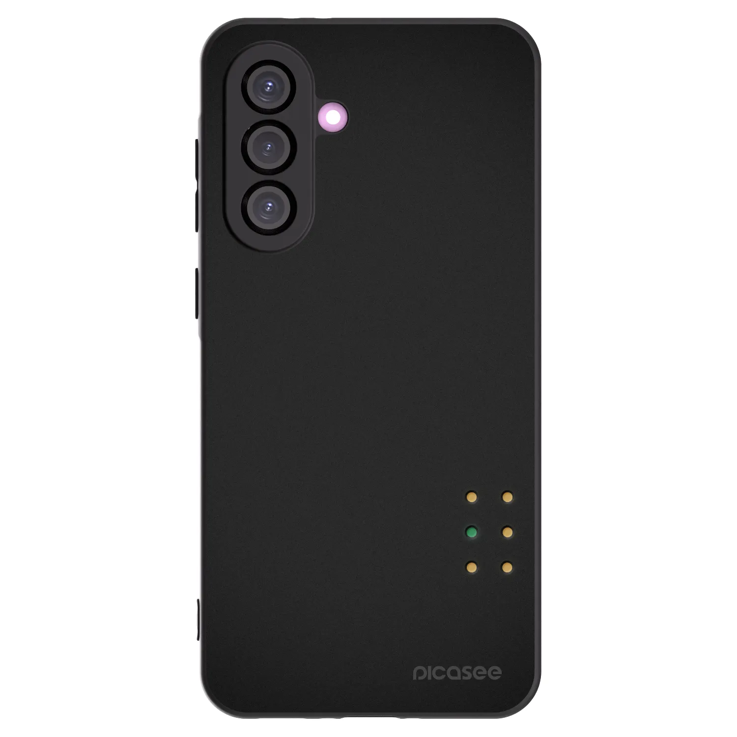 Picasee silikonowe czarne etui na Samsung Galaxy A56 5G A566B - Pulse