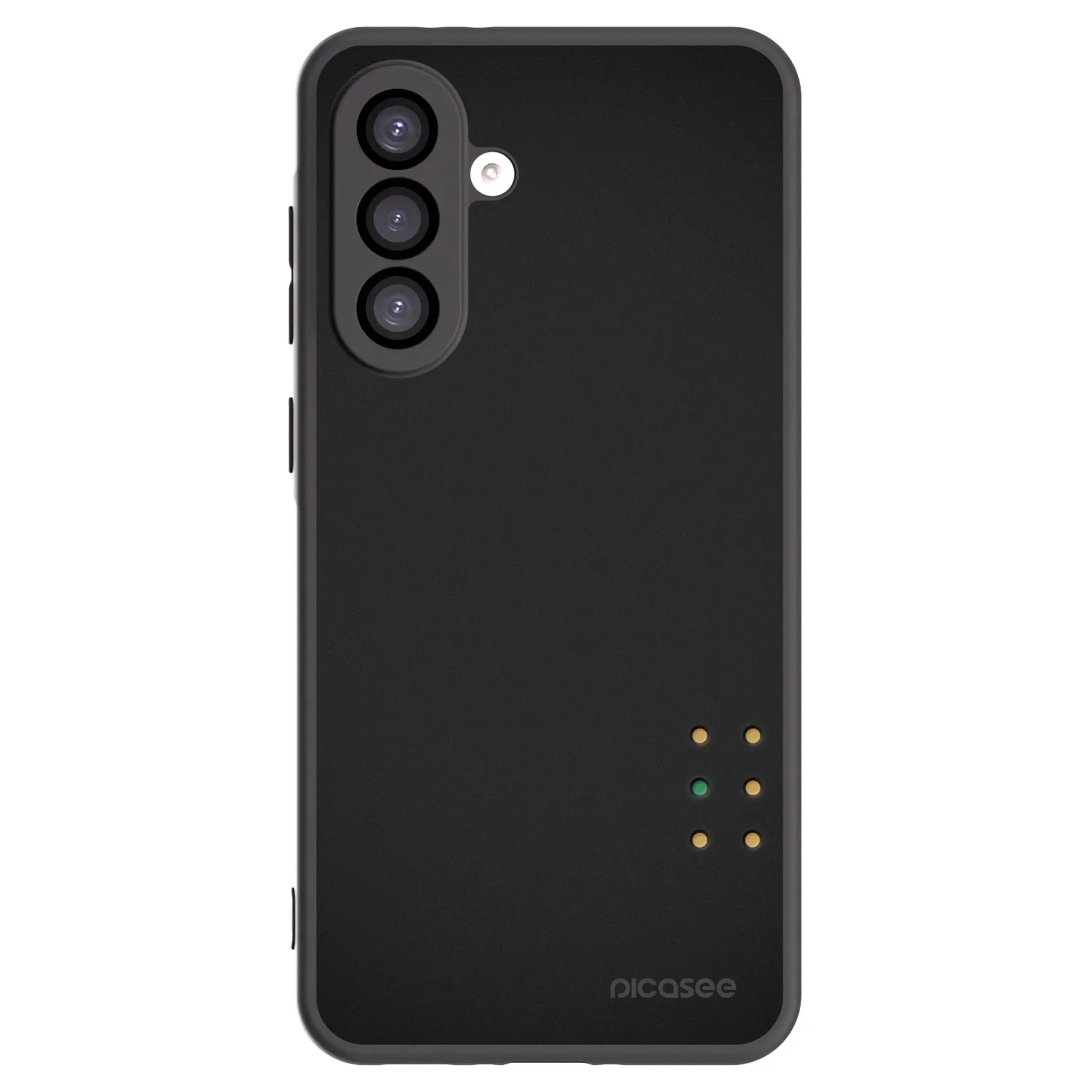 Picasee silikonowe czarne etui na Samsung Galaxy A26 5G A266B - Pulse